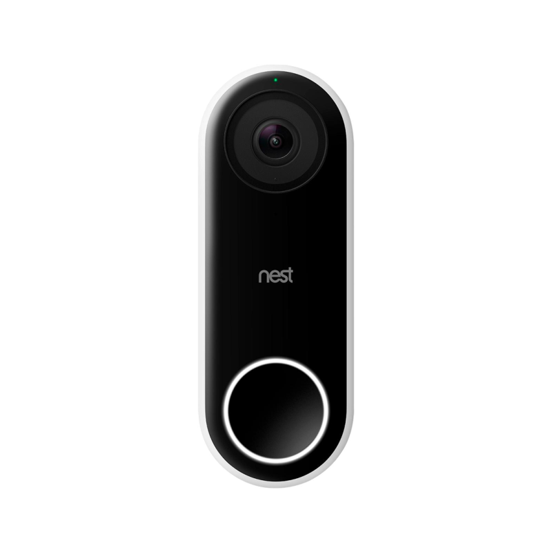 Google - Nest Hello Smart Wi-Fi Video Doorbell