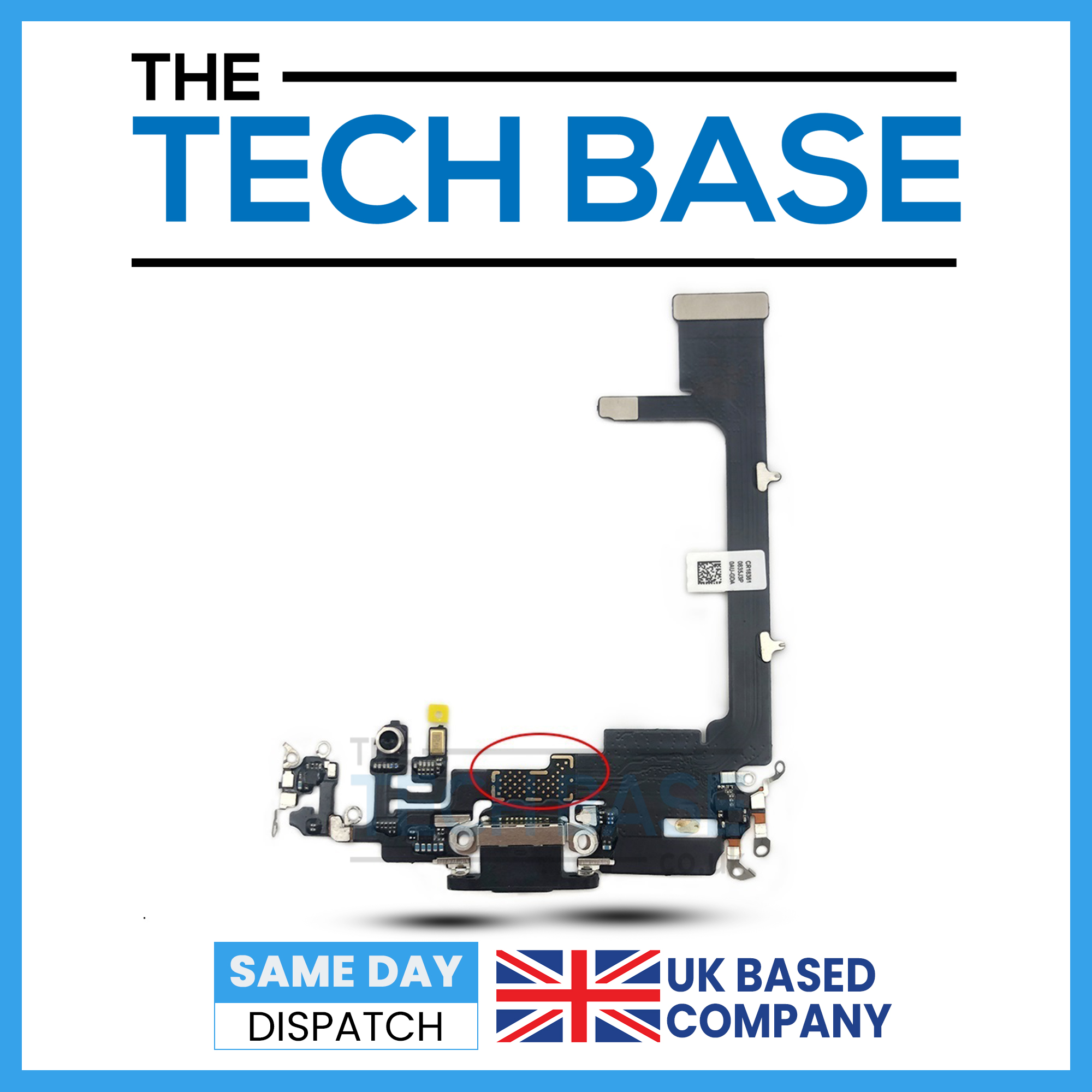 Apple iPhone 11 Pro Charging Port Dock Flex Without IC