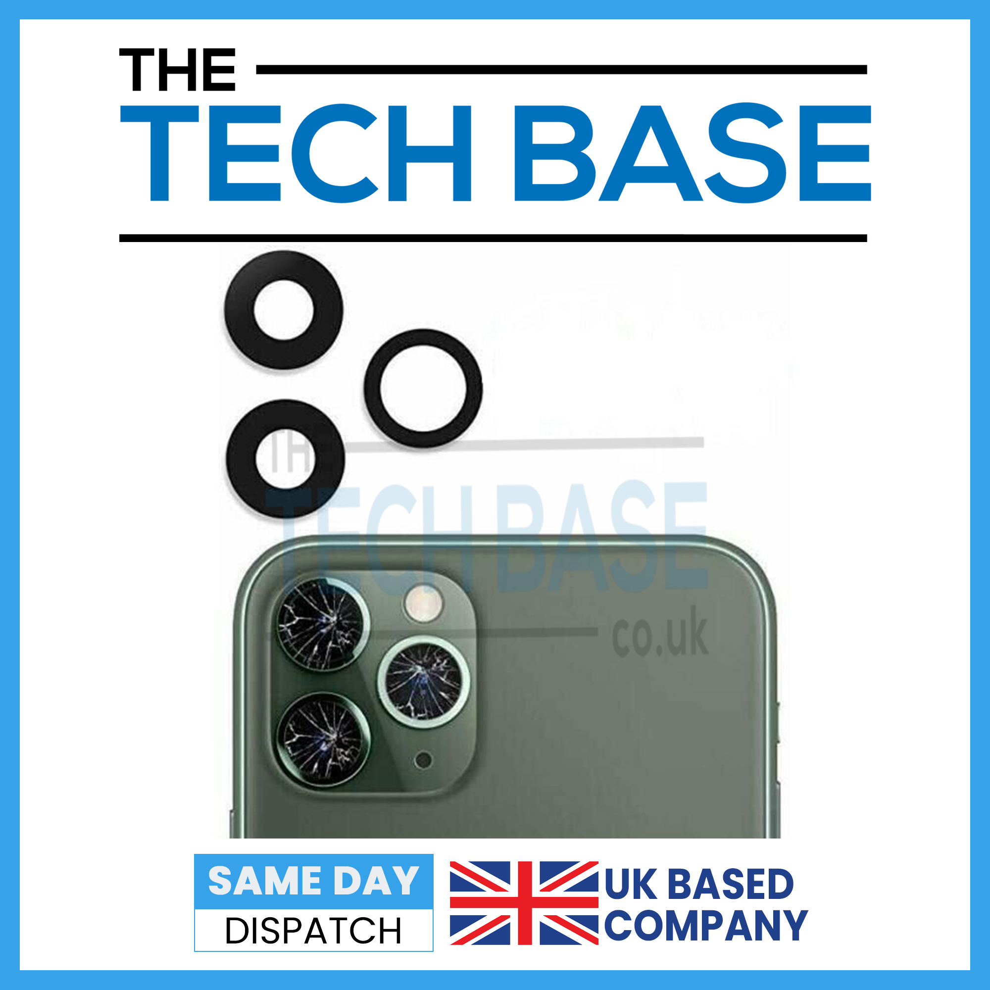 Apple iPhone Apple 11 Pro Rear Back Camera Lens Glass