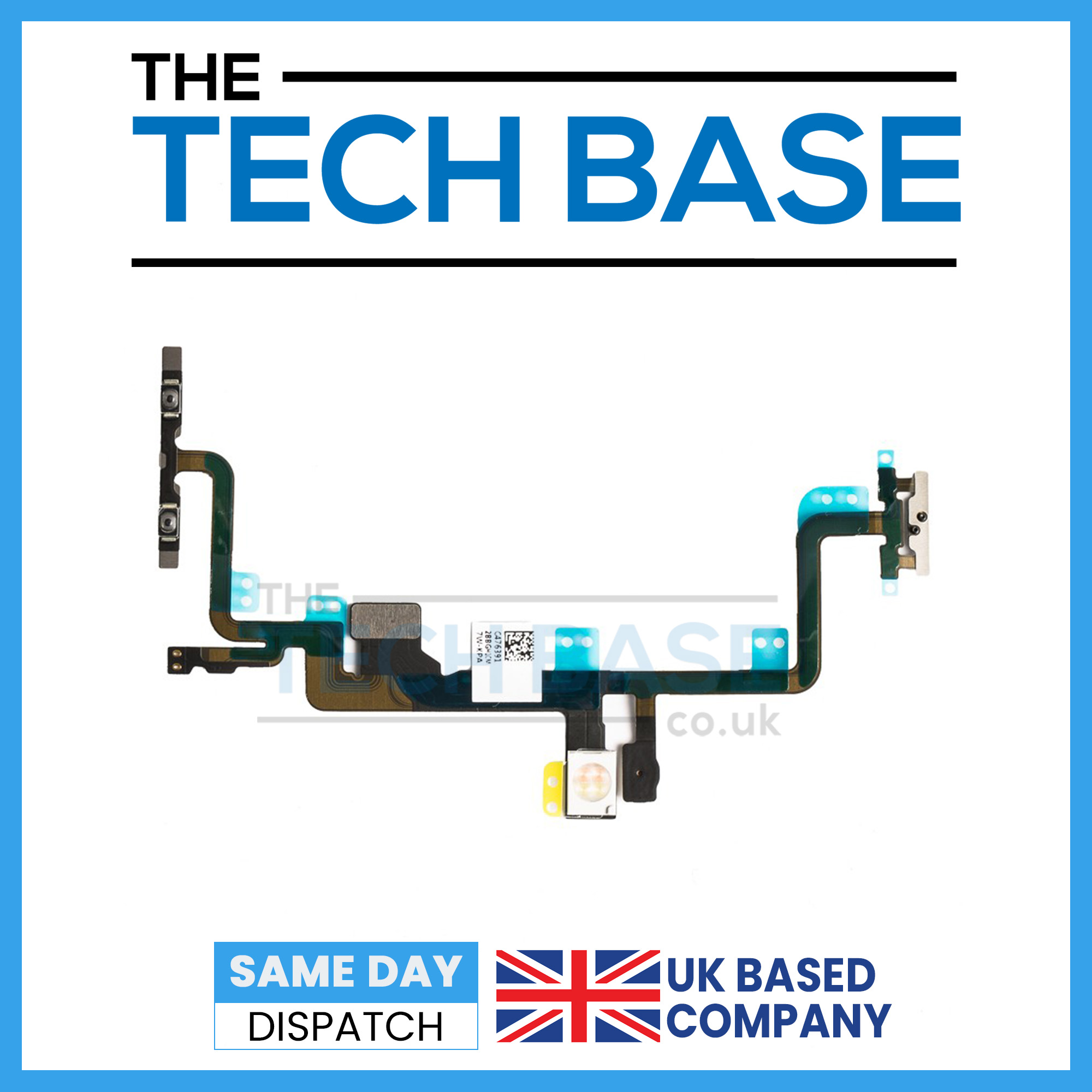 Apple iPhone 7 Plus Power Volume Mute Button Flash Flex