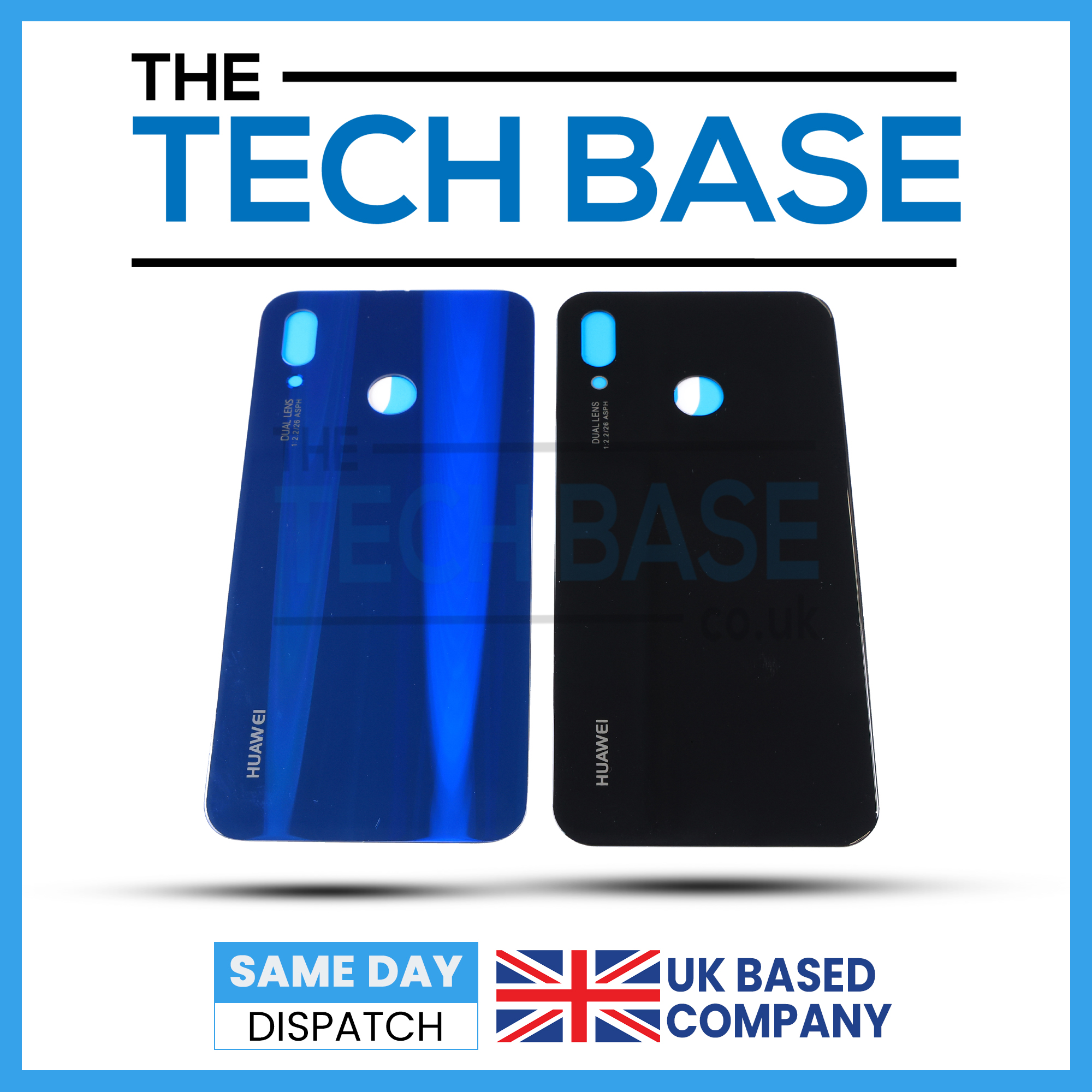 Huawei P20 Lite Rear Back Glass with Camera Lens
