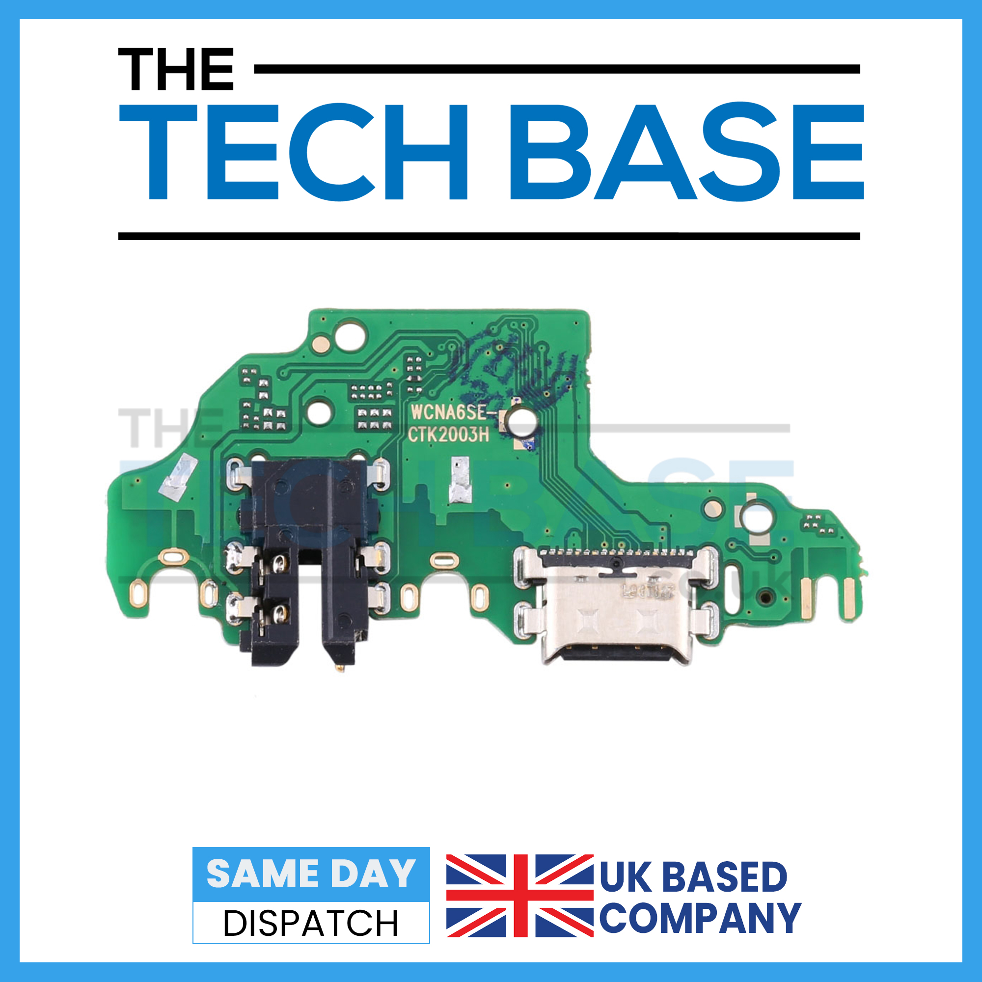 Huawei P40 Lite Charging Port Board with Mic Headphone Jack
