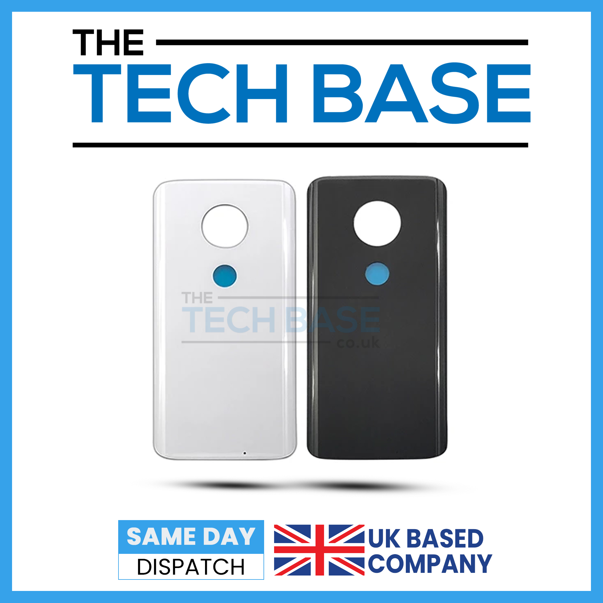 Motorola G7 Rear Back Glass with Camera Lens