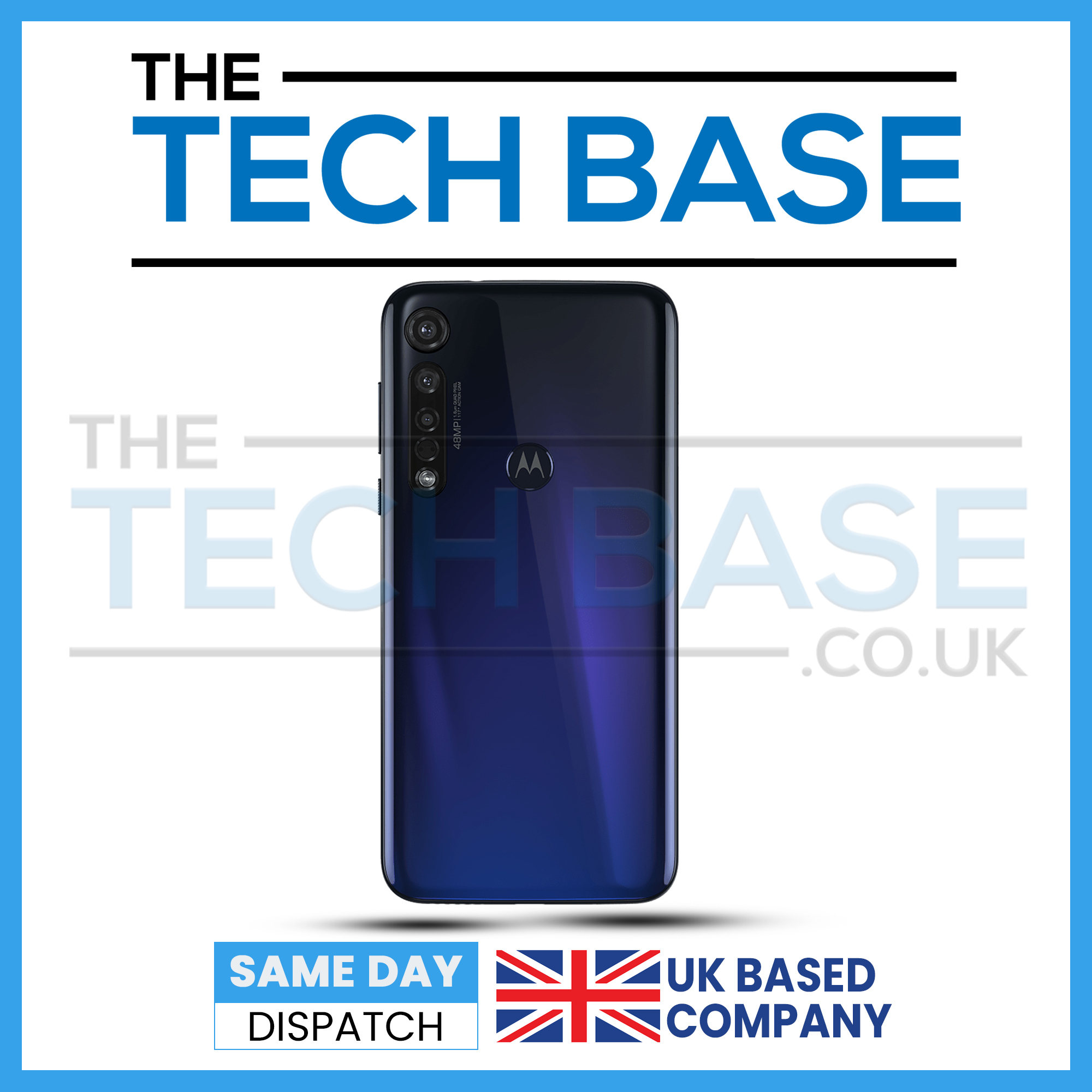 Motorola G8 Plus Rear Back Glass with Camera Lens