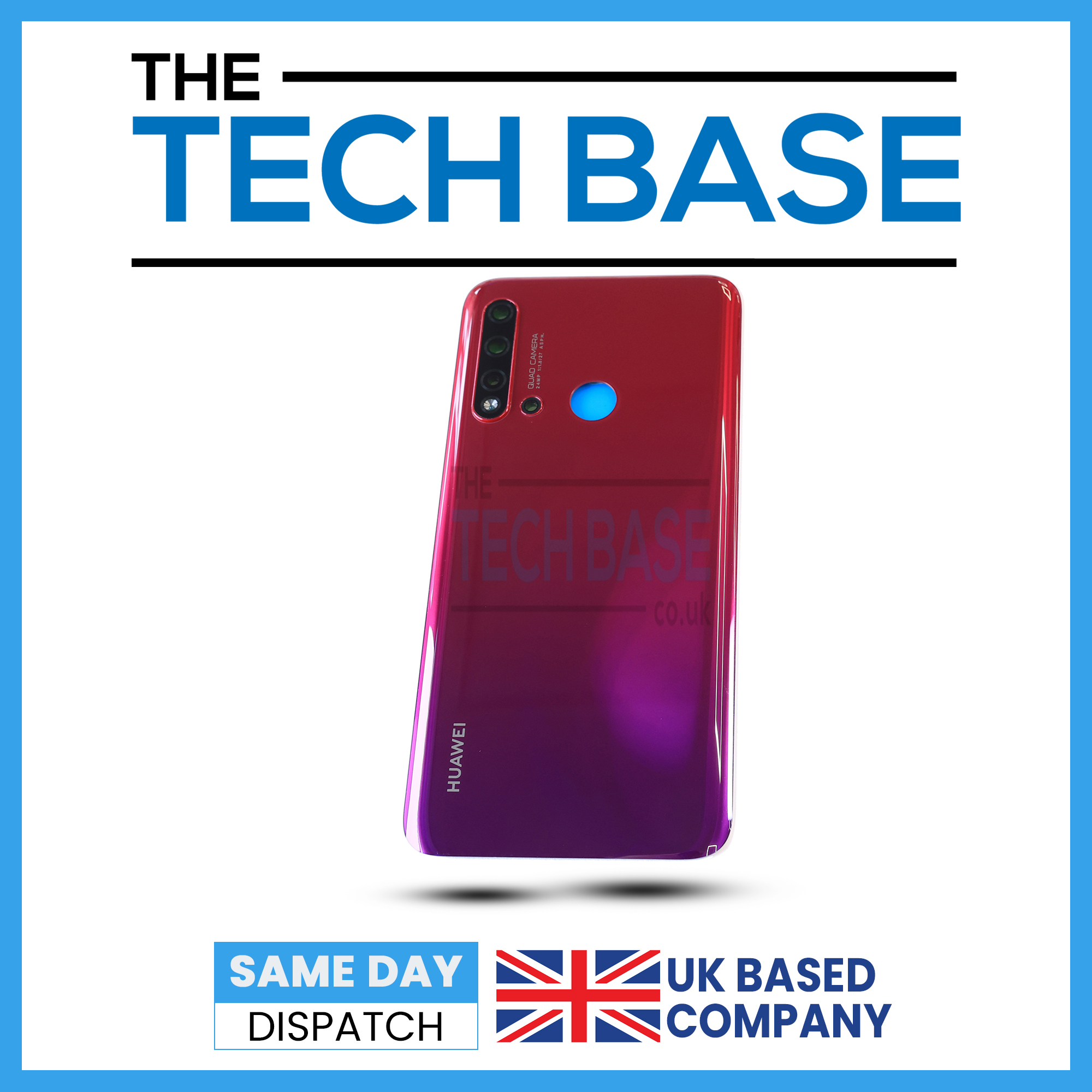 Huawei P20 Lite 2019 Rear Back Glass with Camera Lens