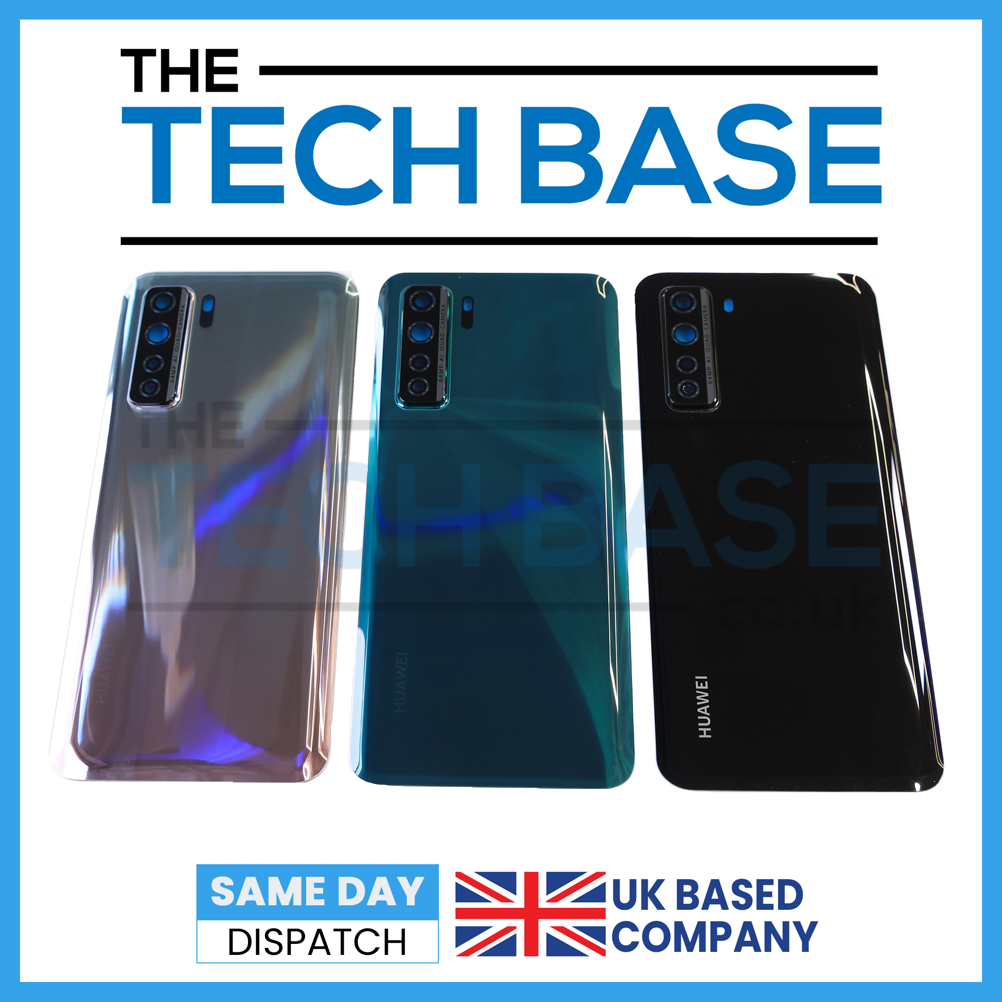 Huawei P40 Lite 5G Rear Back Glass with Camera Lens