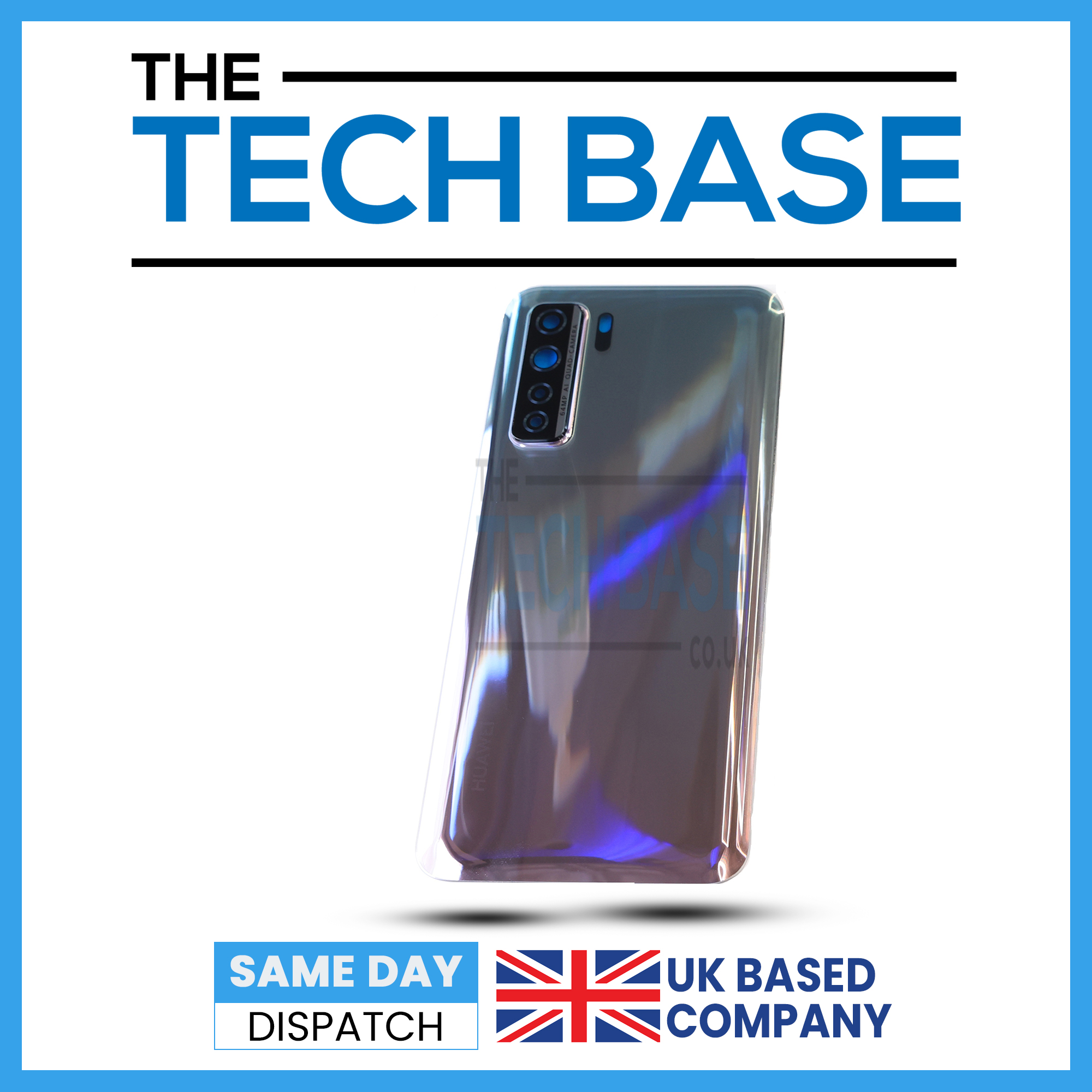 Huawei P40 Lite 5G Rear Back Glass with Camera Lens