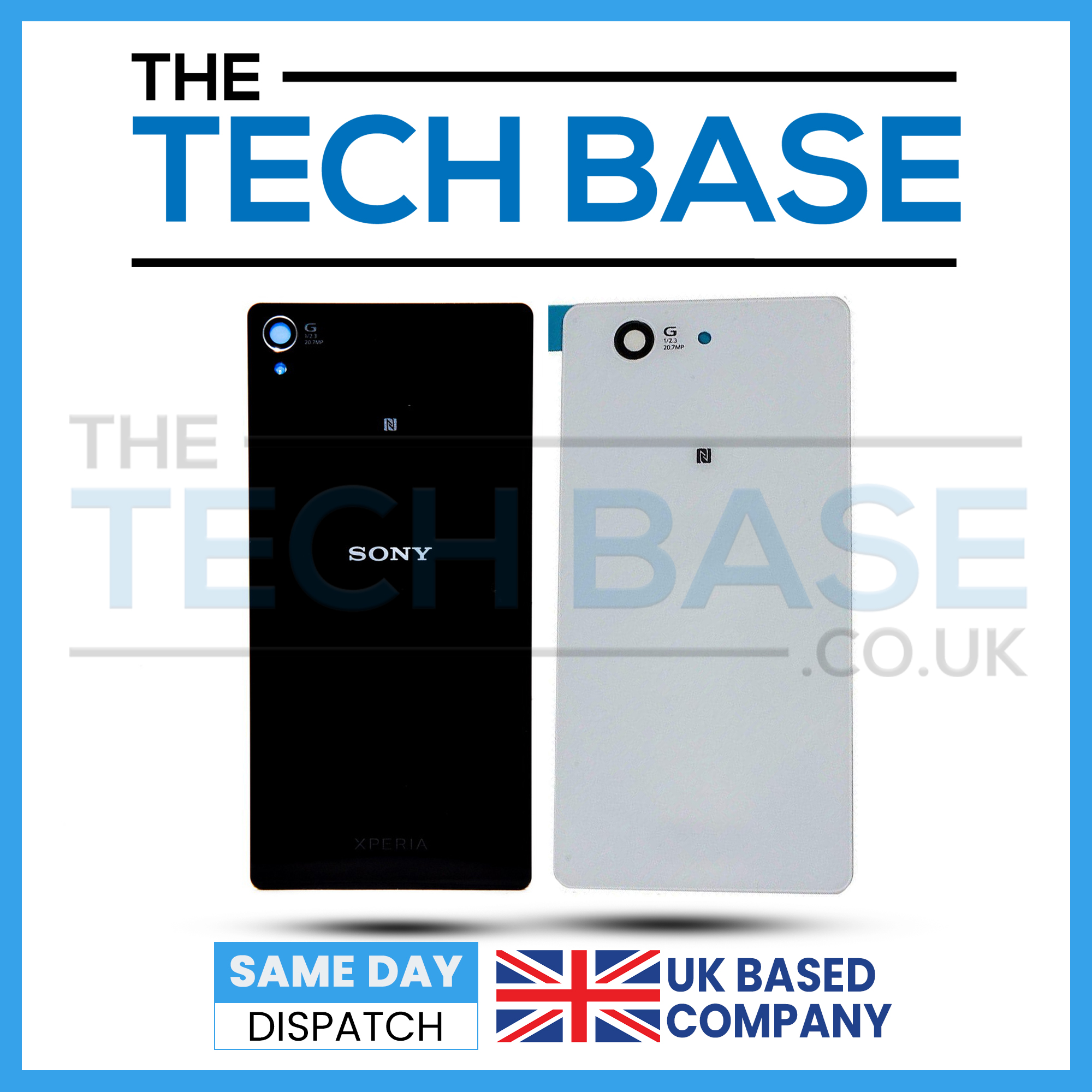 Sony Xperia Z3 Rear Back Glass with Camera Lens