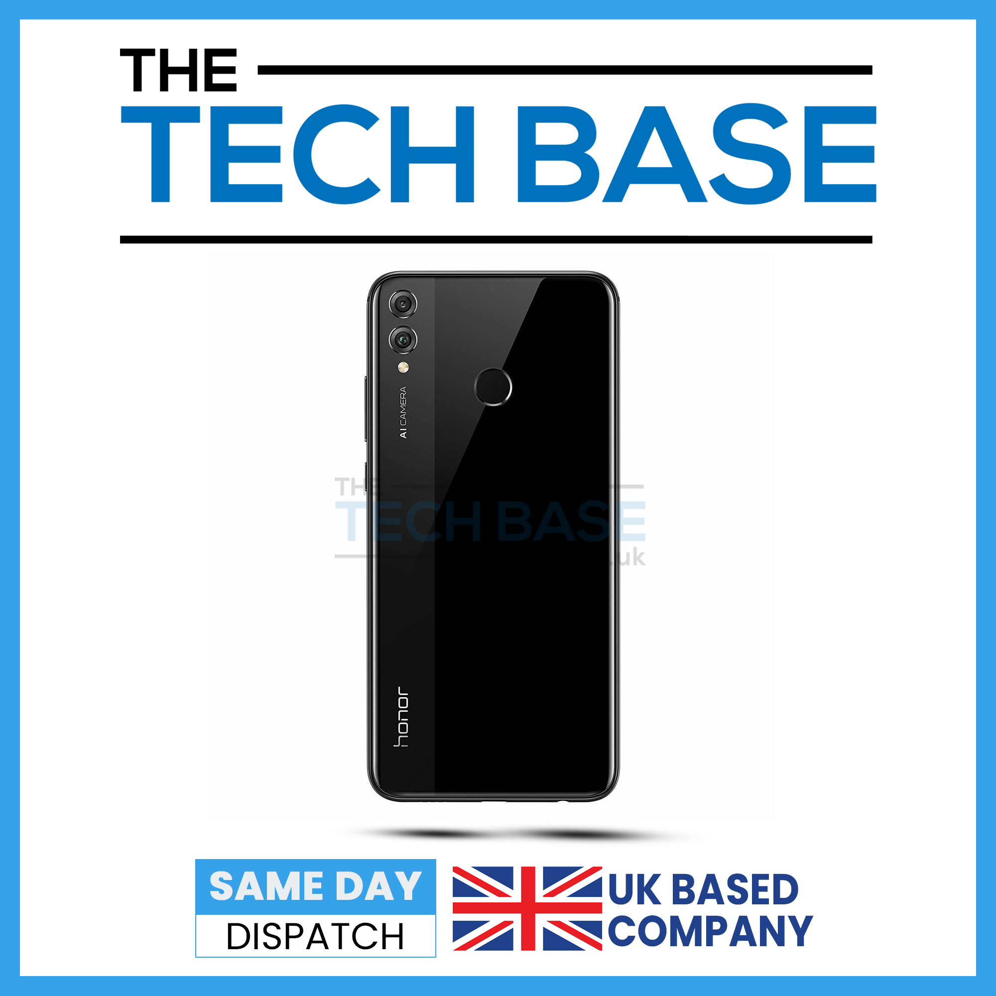 Honor 8X Rear Back Glass with Camera Lens