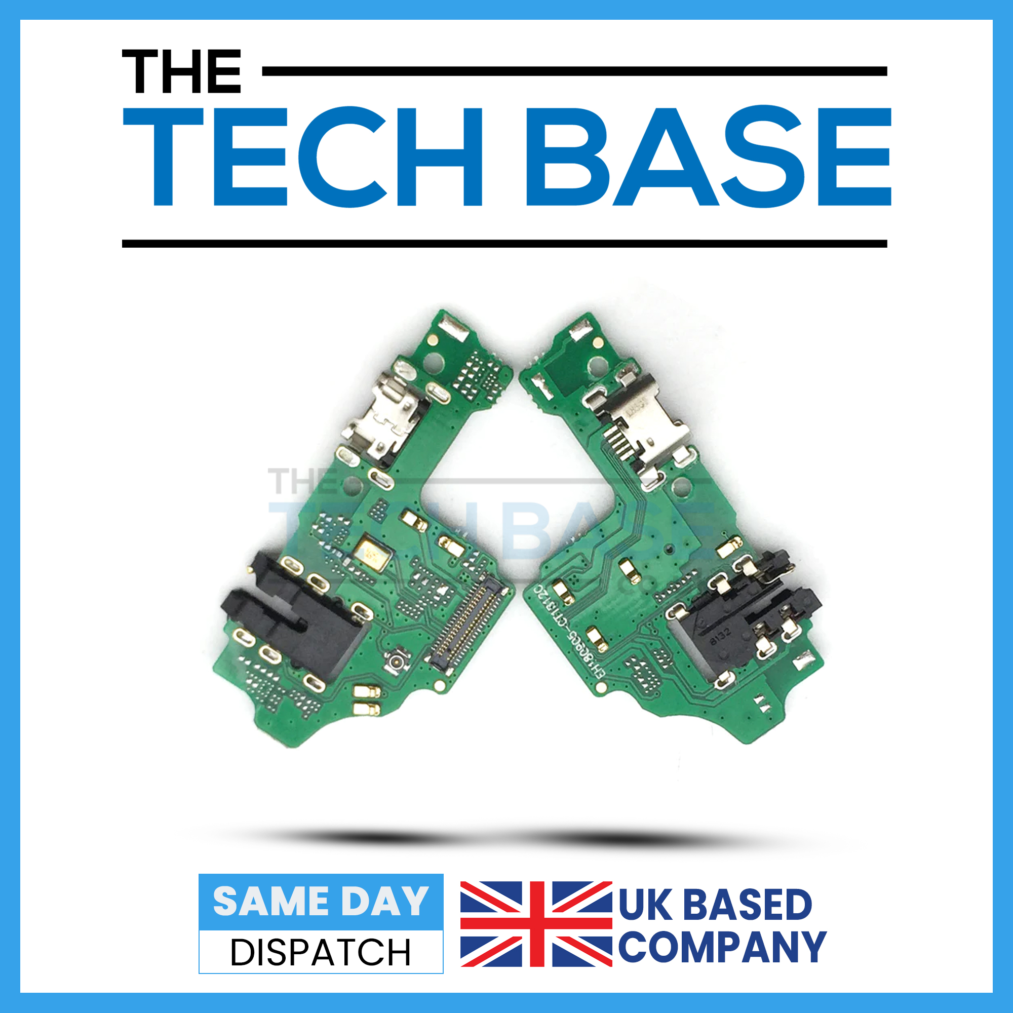 Honor 8X Charging Port Board with Headphone Jack Mic