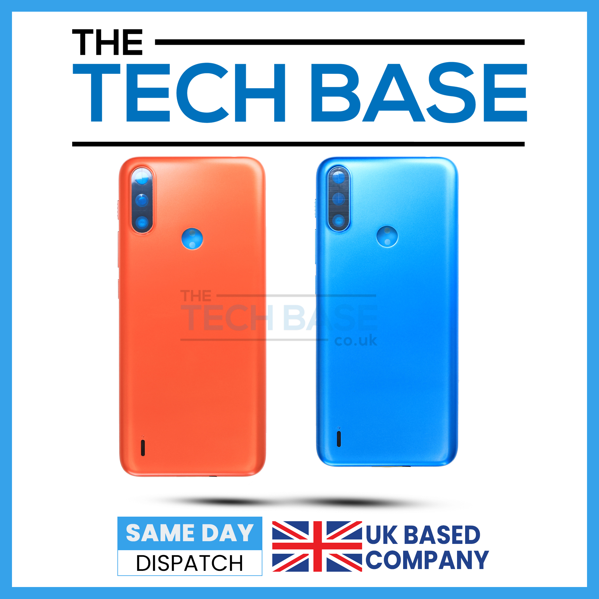 Motorola E7i Power Rear Back Glass with Lens