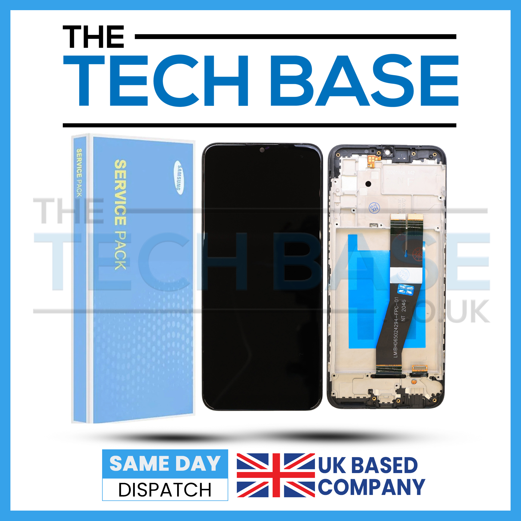 Samsung Galaxy A02S A025 Service Pack LCD Display Screen