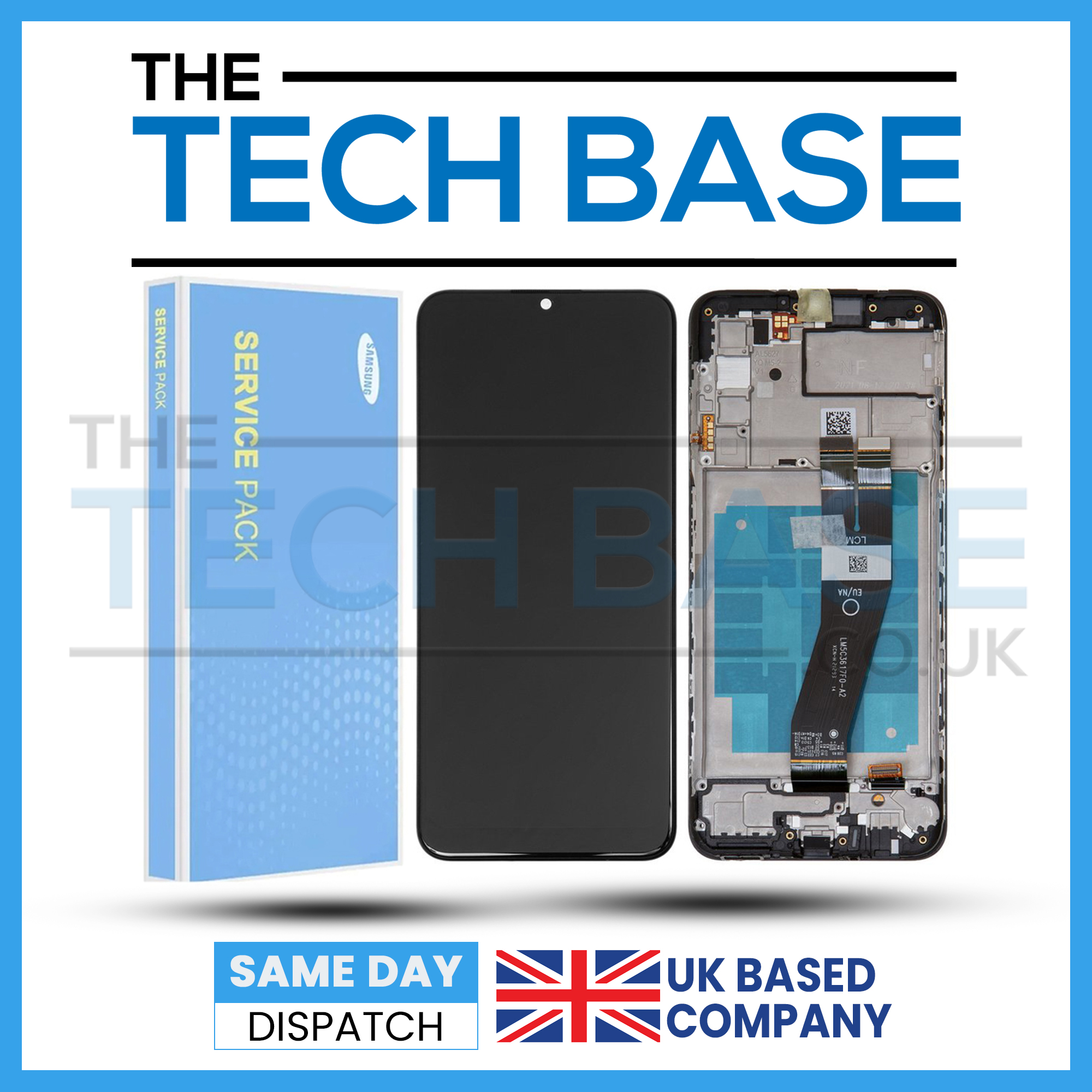 Samsung Galaxy A03S A037 Service Pack LCD Display Screen