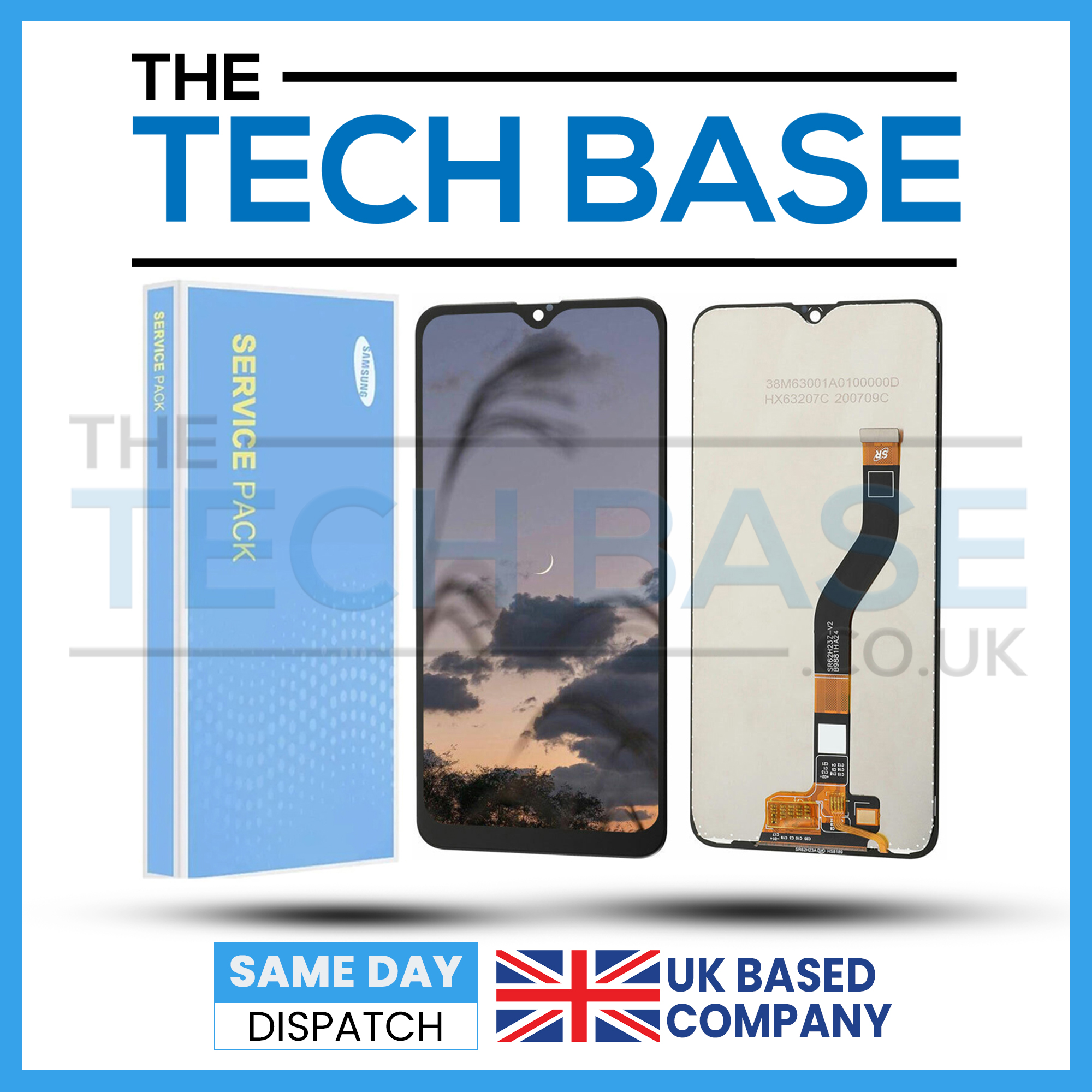 Samsung Galaxy A10S A107 Service Pack LCD Display Screen