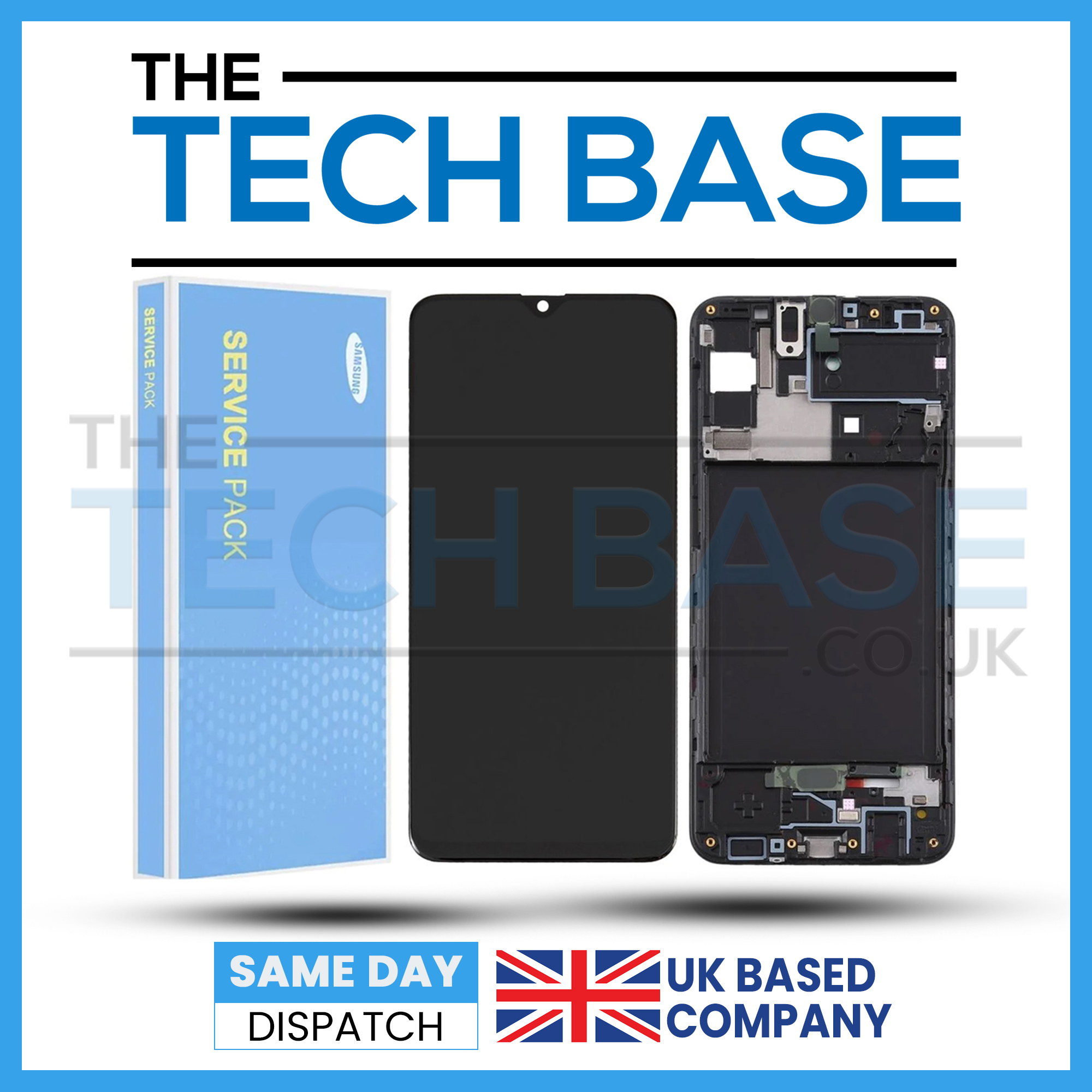 Samsung Galaxy A30S A307 Service Pack LCD Display Screen
