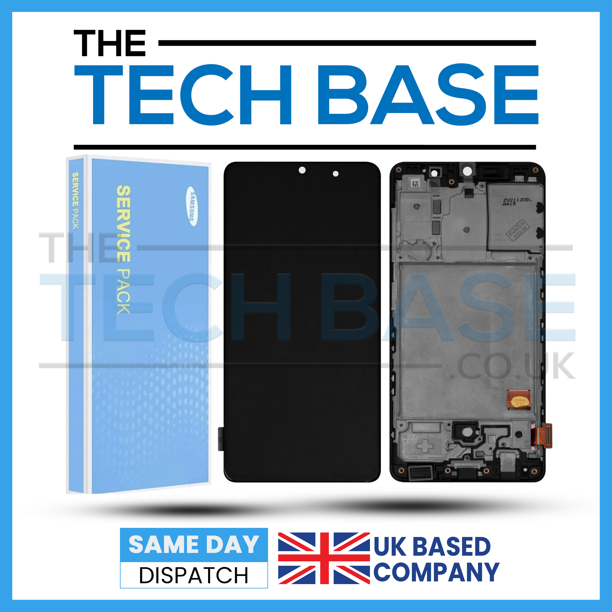 Samsung Galaxy A41 A415 Service Pack LCD Display Screen