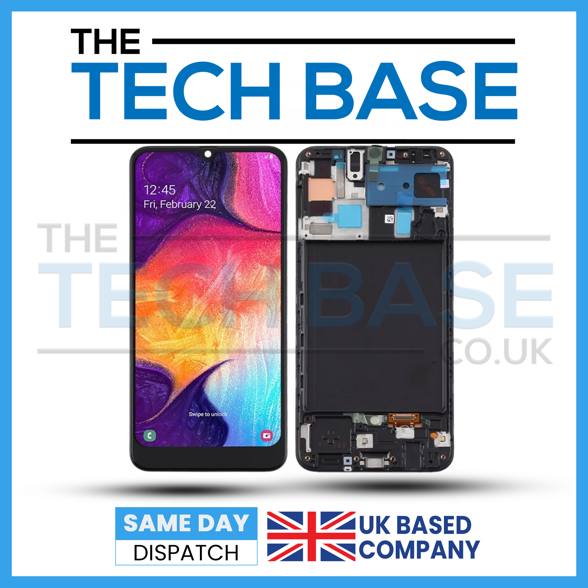 Samsung Galaxy A50 A505 Service Pack LCD Display Screen