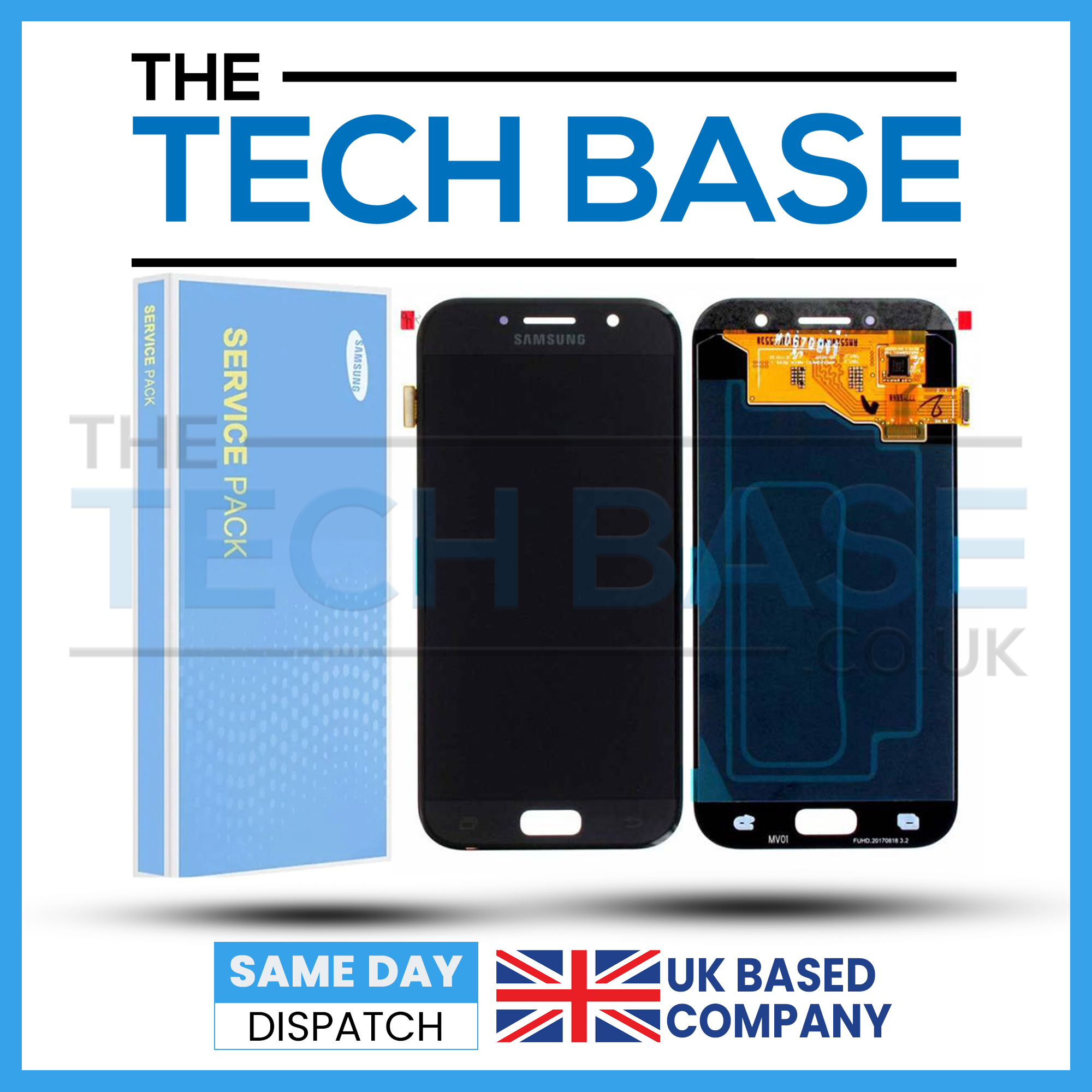 Samsung Galaxy A520 A5 2017 Service Pack LCD Display Screen