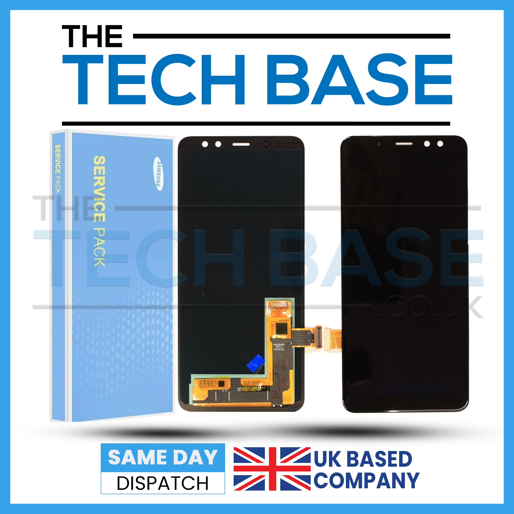 Samsung Galaxy A530 A8 Service Pack LCD Display Screen