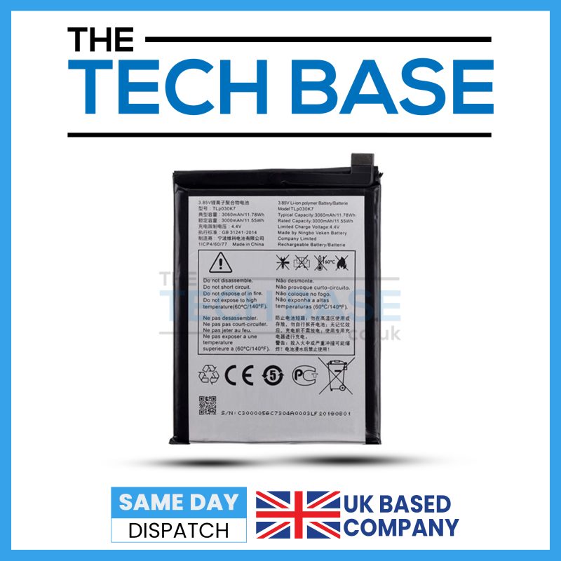Alcatel 1S 2019 Battery TLP030K7 5024