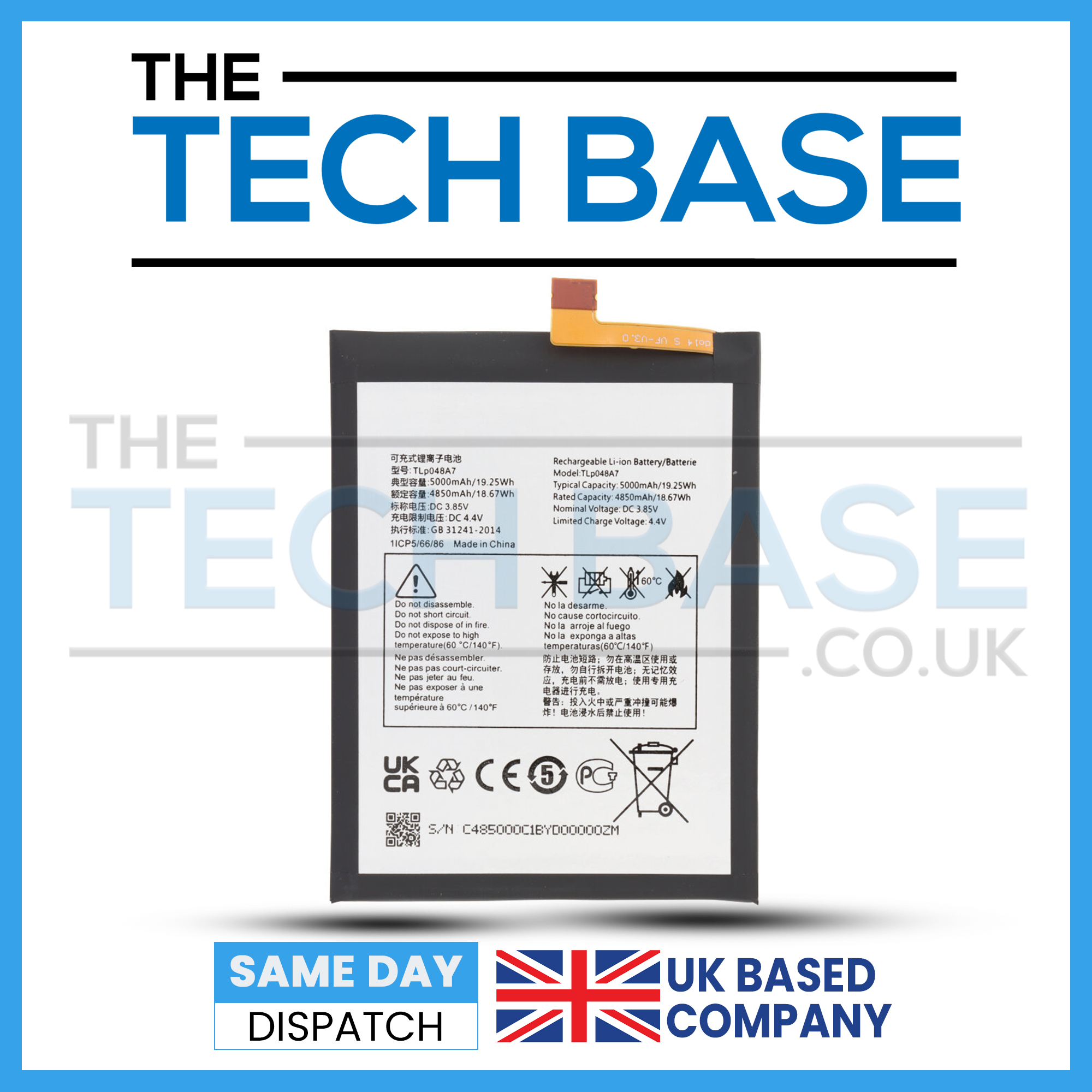 Alcatel 3X 2020 Battery TLP048A1 TLP048A7 5061