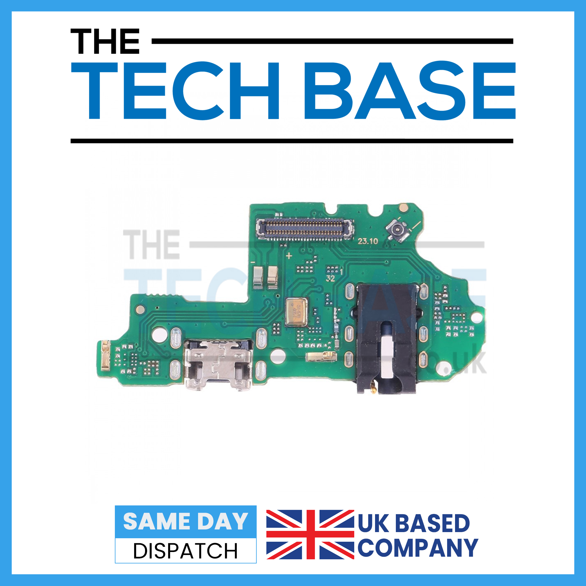 Huawei P Smart 2019 Charging Port Board with Headphone Jack Mic