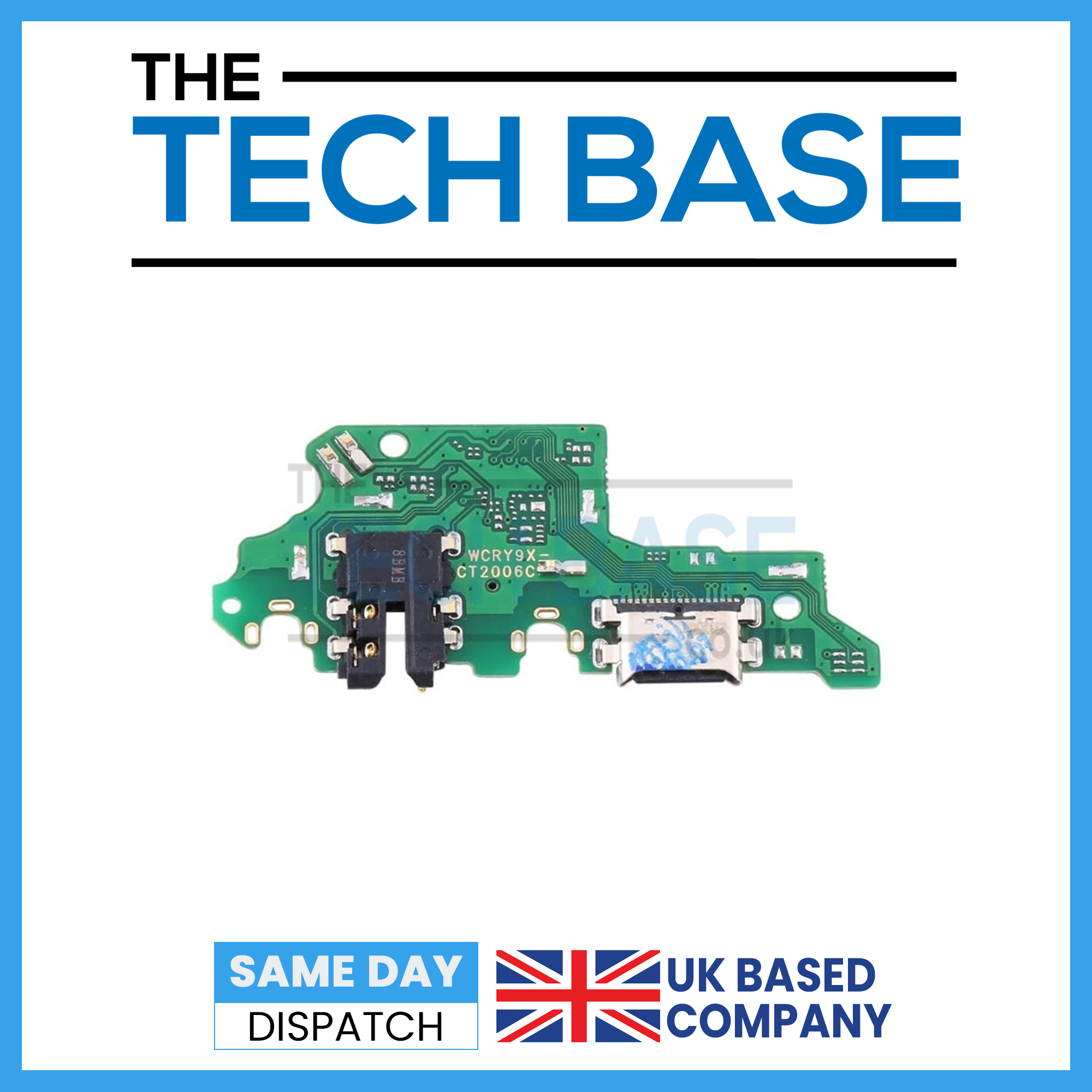 Huawei P Smart Z Charging Port Board with Mic Headphone Jack
