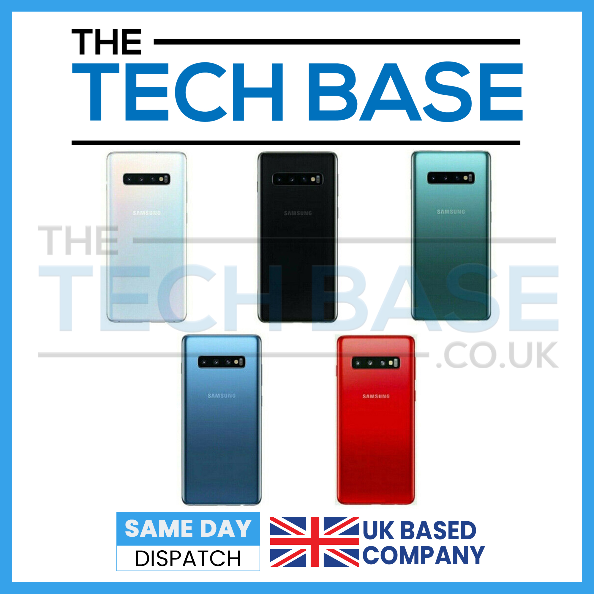 Samsung Galaxy S10 Plus G975 Rear Back Glass with Camera Lens