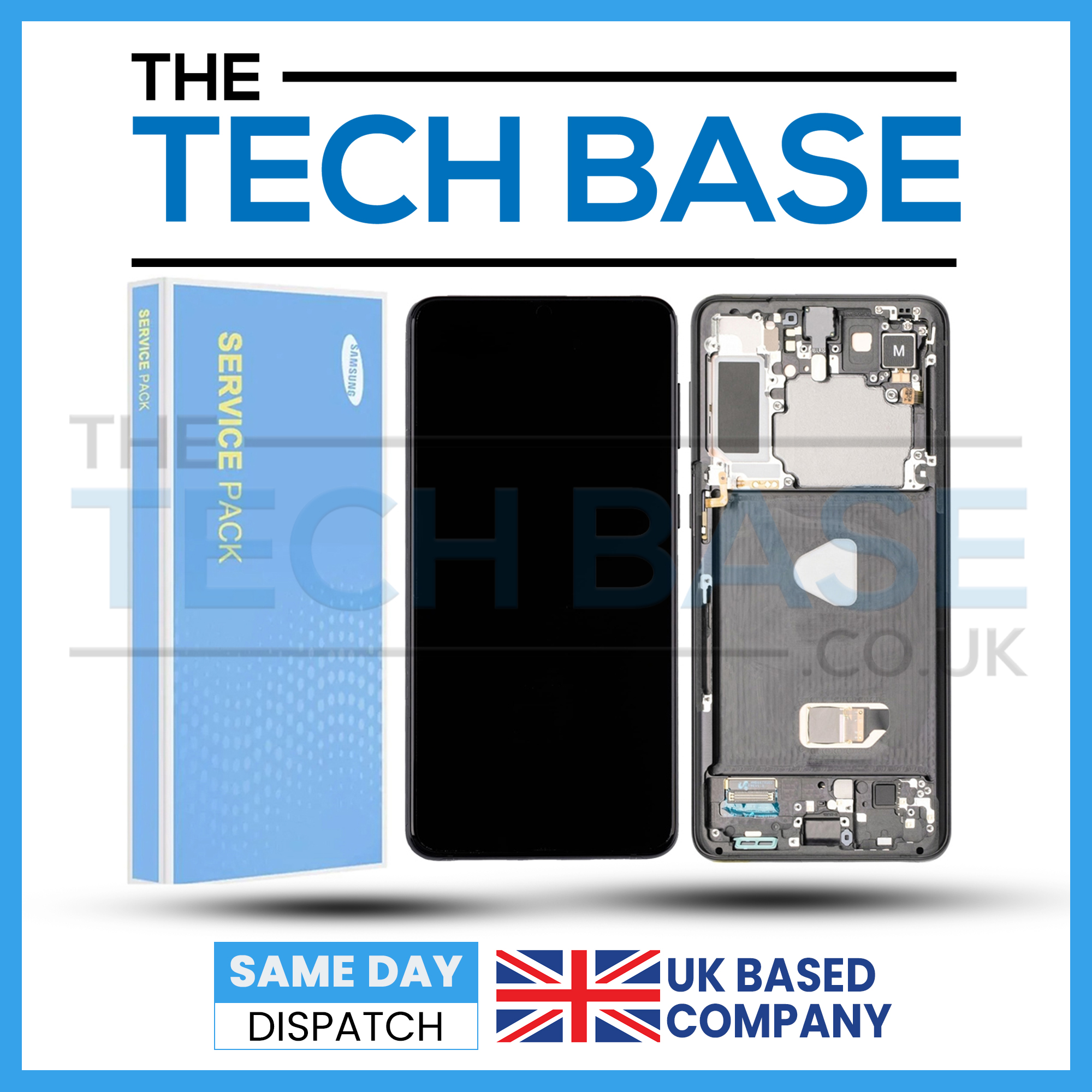 Samsung Galaxy S21 Plus 5G G996 Service Pack LCD Display Screen