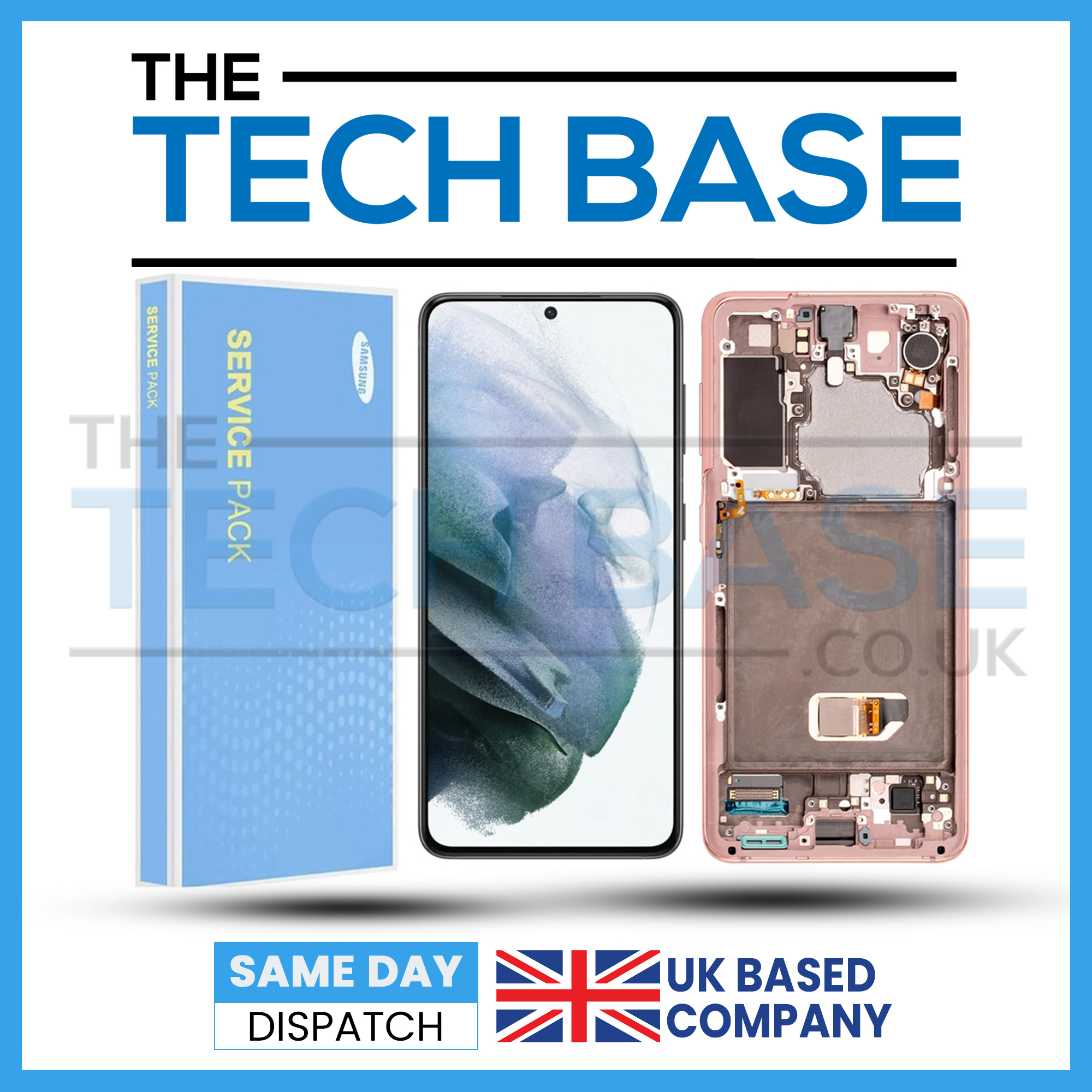 Samsung Galaxy S21 G990 G991 Service Pack LCD Display Screen
