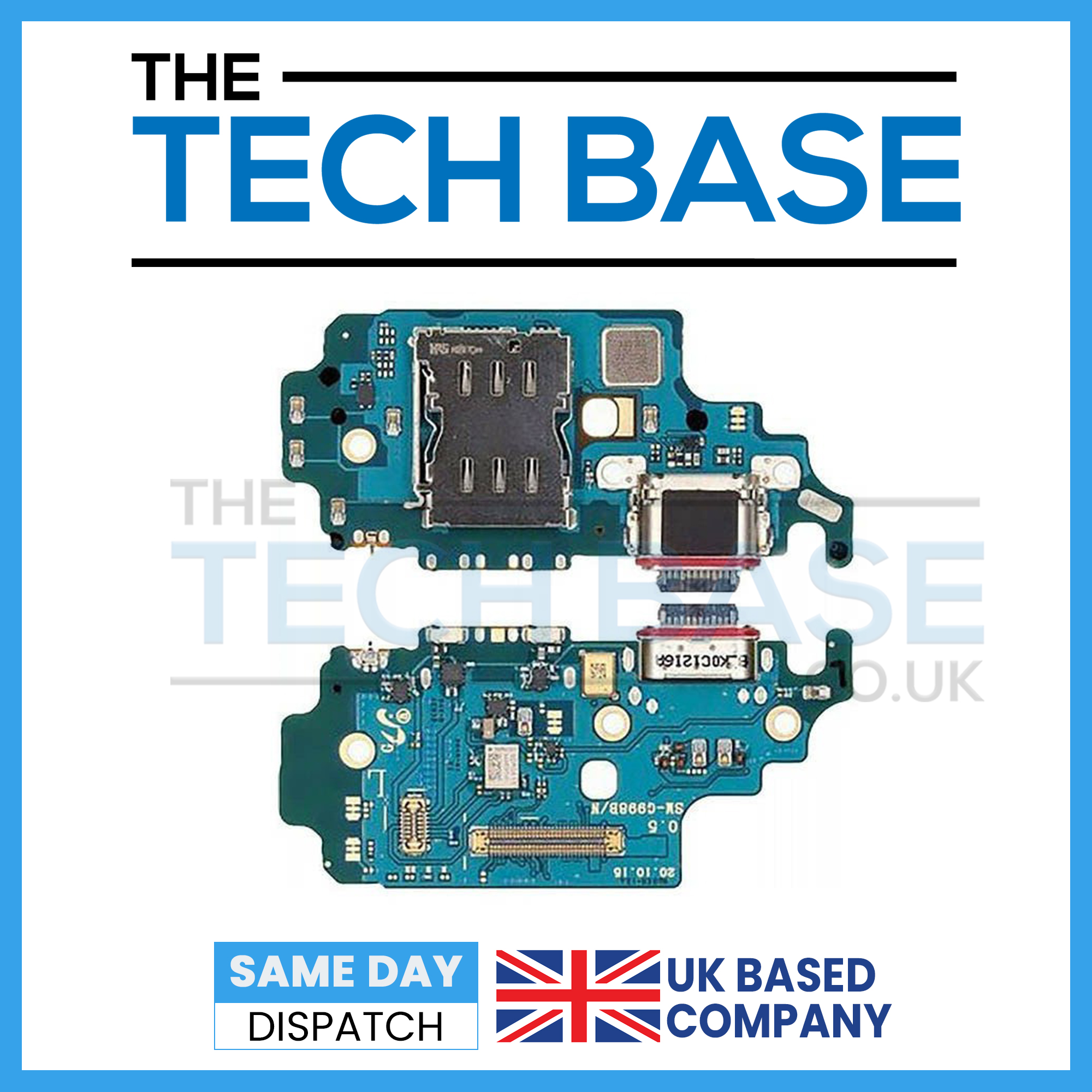 Samsung Galaxy S21 Ultra G998 Charging Port Board with Mic and Sim Reader