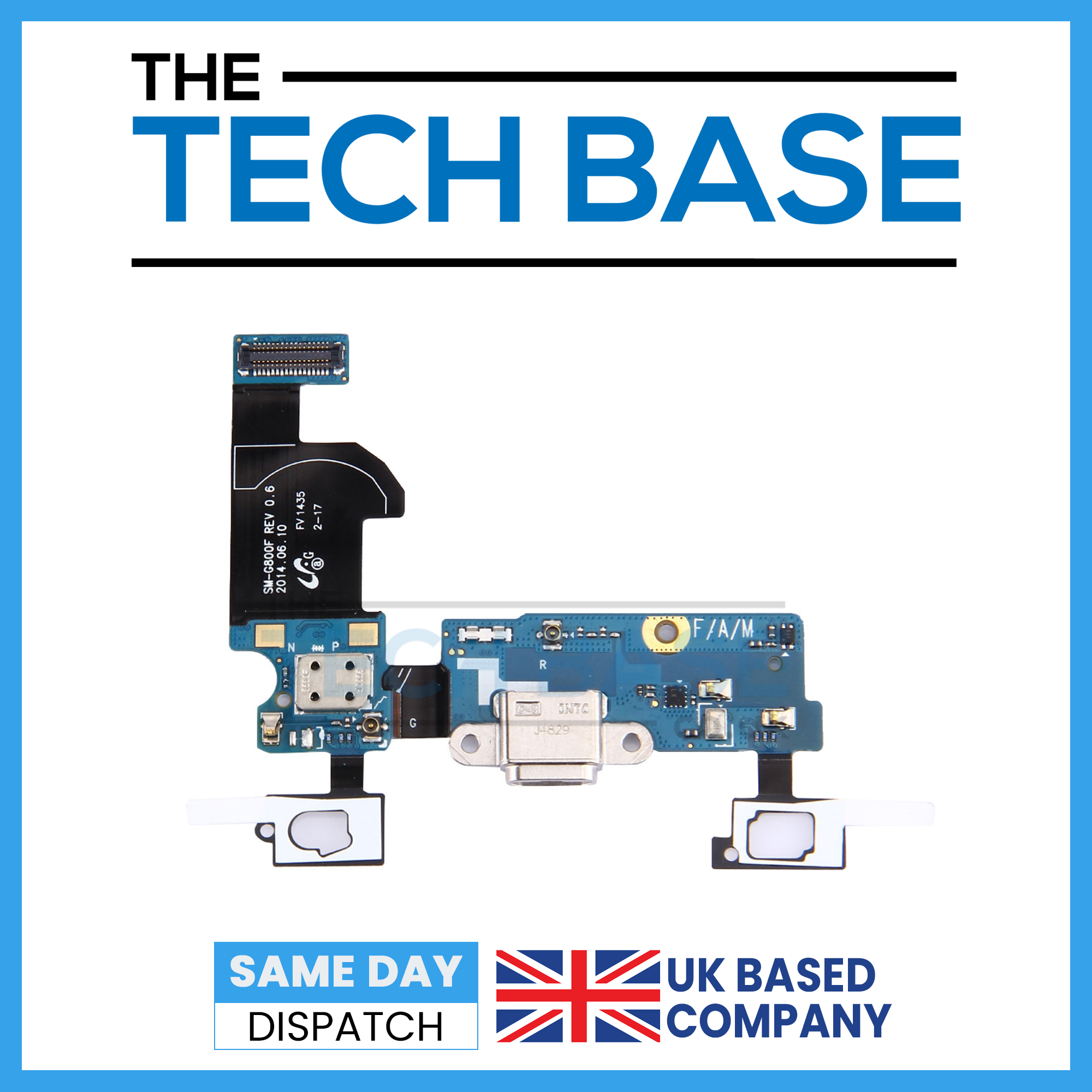 Samsung Galaxy S5 Neo Charging Flex with Mic