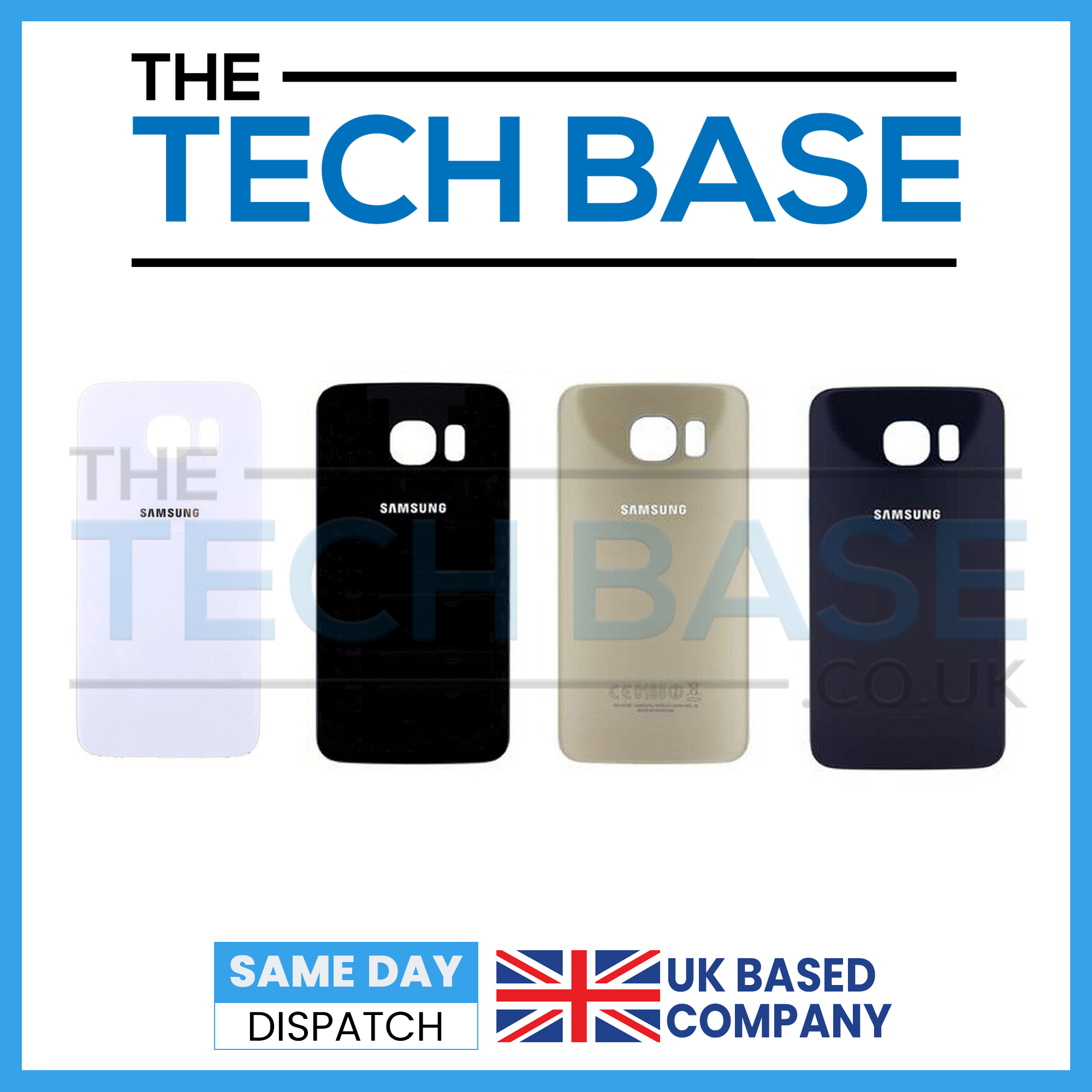 Samsung Galaxy S6 Edge G925 Rear Back Glass with Camera Lens