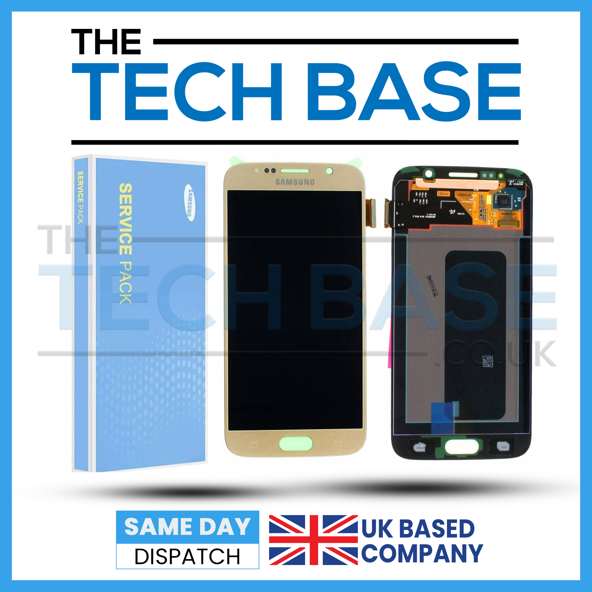 Samsung Galaxy S6 G920 Service Pack LCD Display Screen