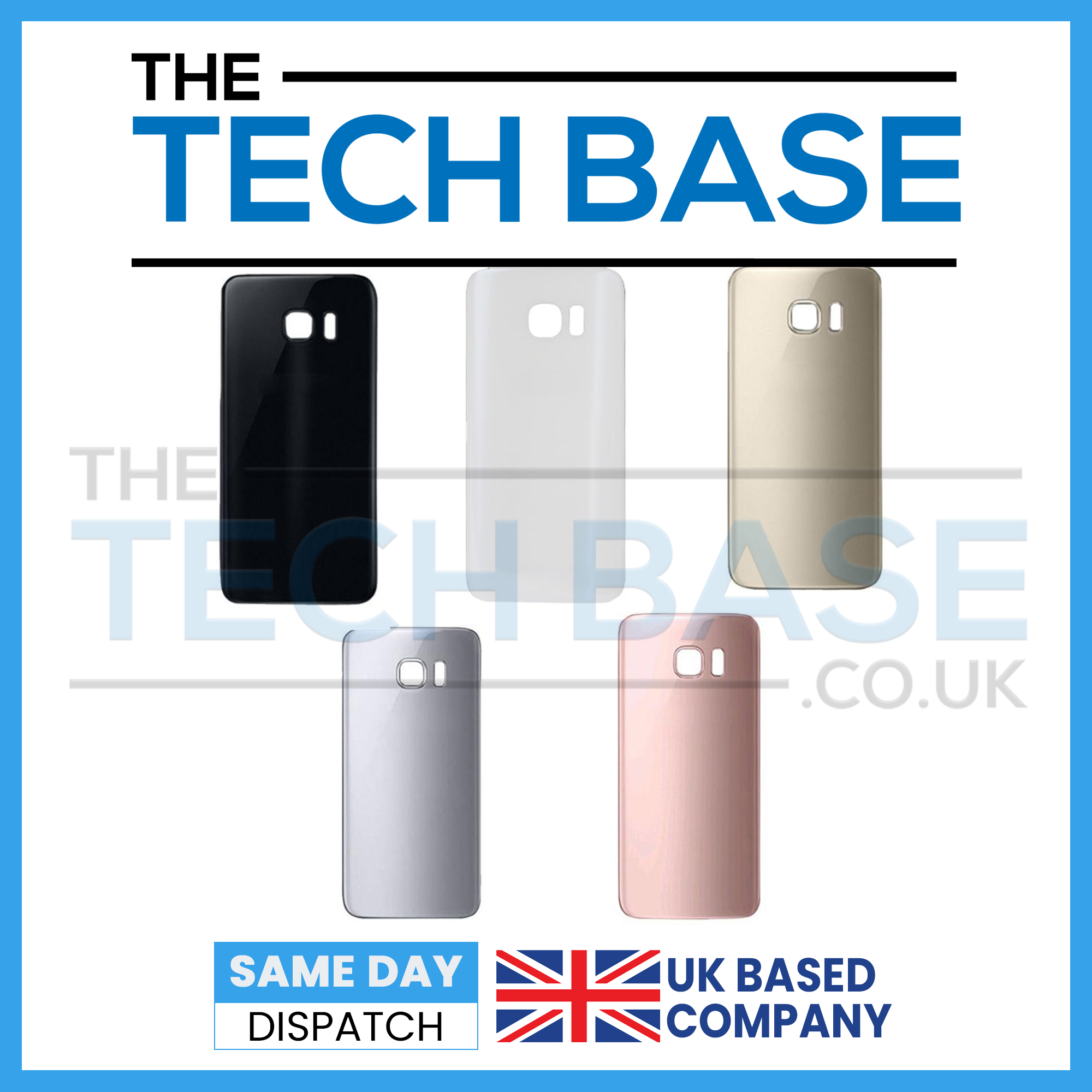 Samsung Galaxy S7 G930 Rear Back Glass with Camera Lens