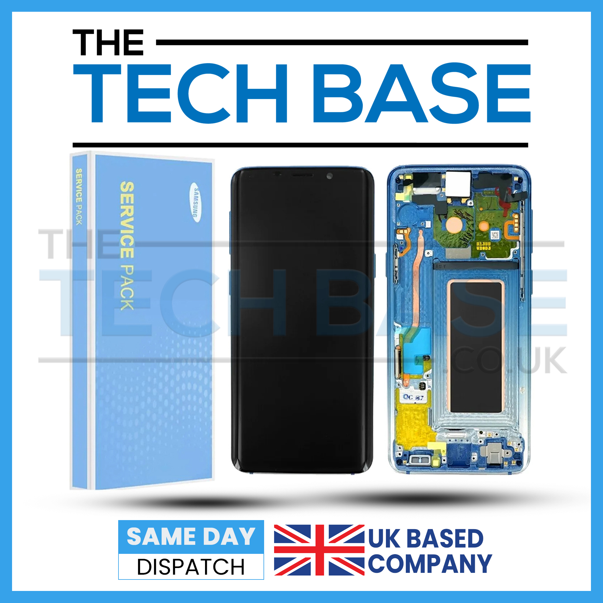 Samsung Galaxy S9 G960 Service Pack LCD Display Screen