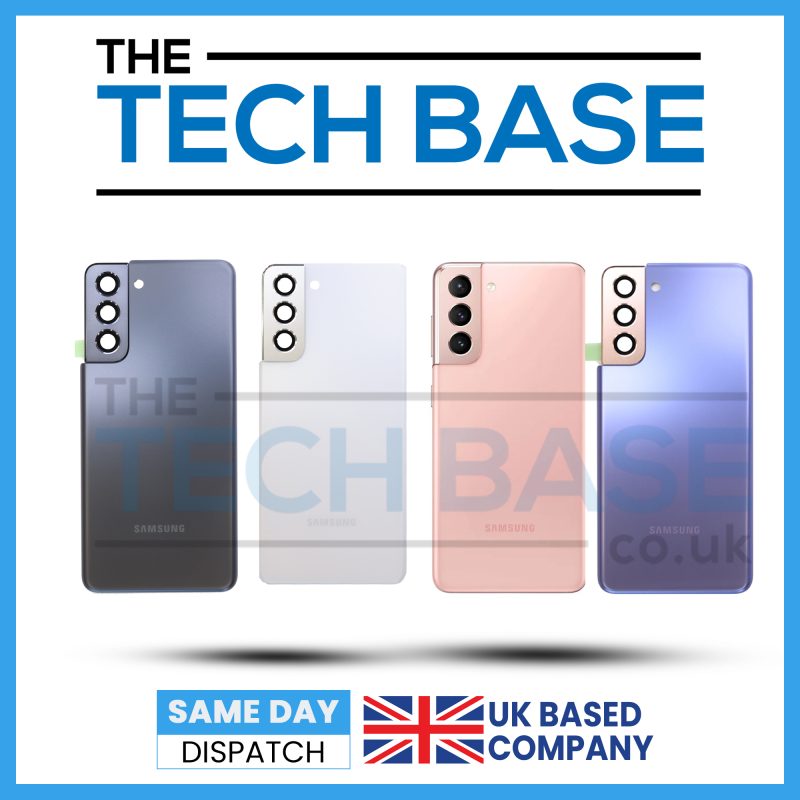 Samsung Galaxy S21 G990 G991 Rear Back Glass with Camera Lens