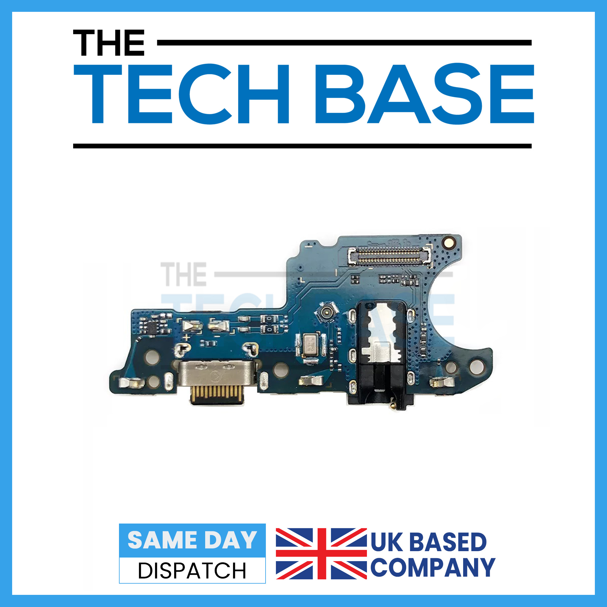 Samsung Galaxy A03S A037 Charging Port Board with Mic and Headphone Jack