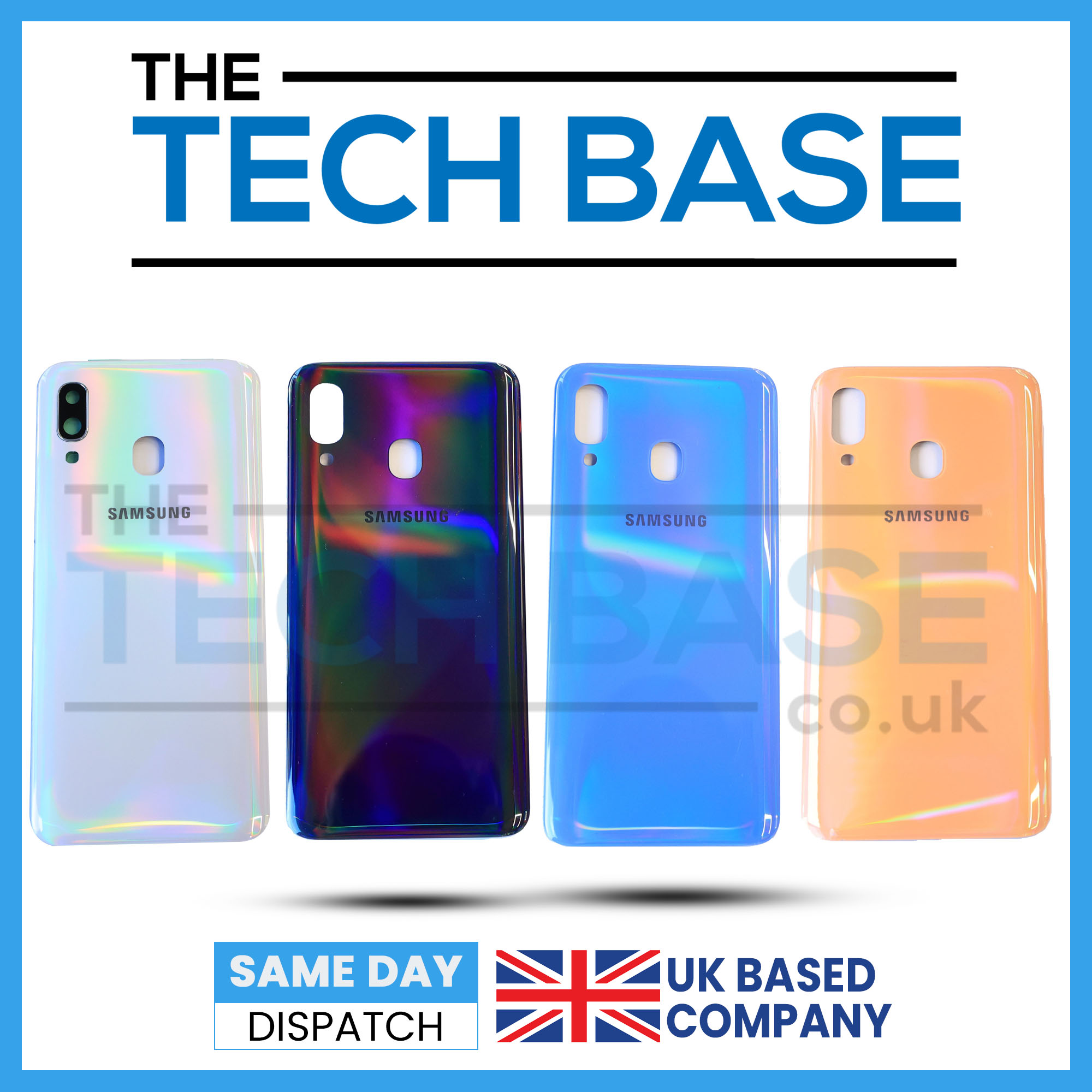 Samsung Galaxy A40 A405 Rear Back Glass with Camera Lens