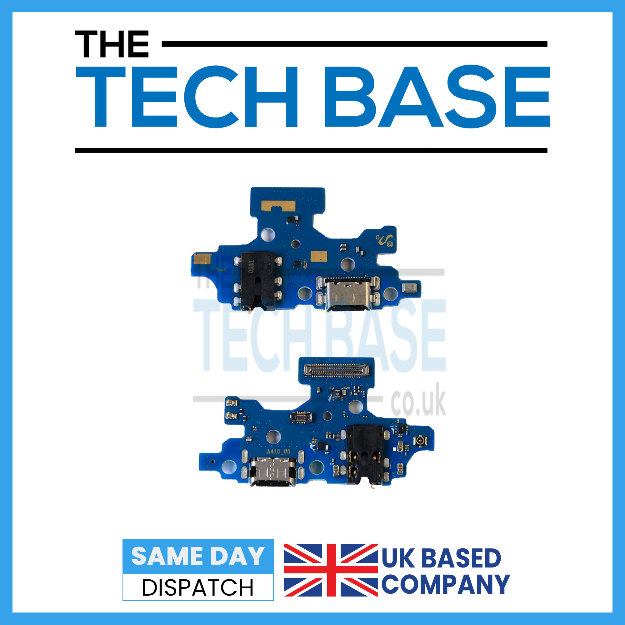 Samsung Galaxy A41 A415 Charging Port Board with Mic and Headphone Jack