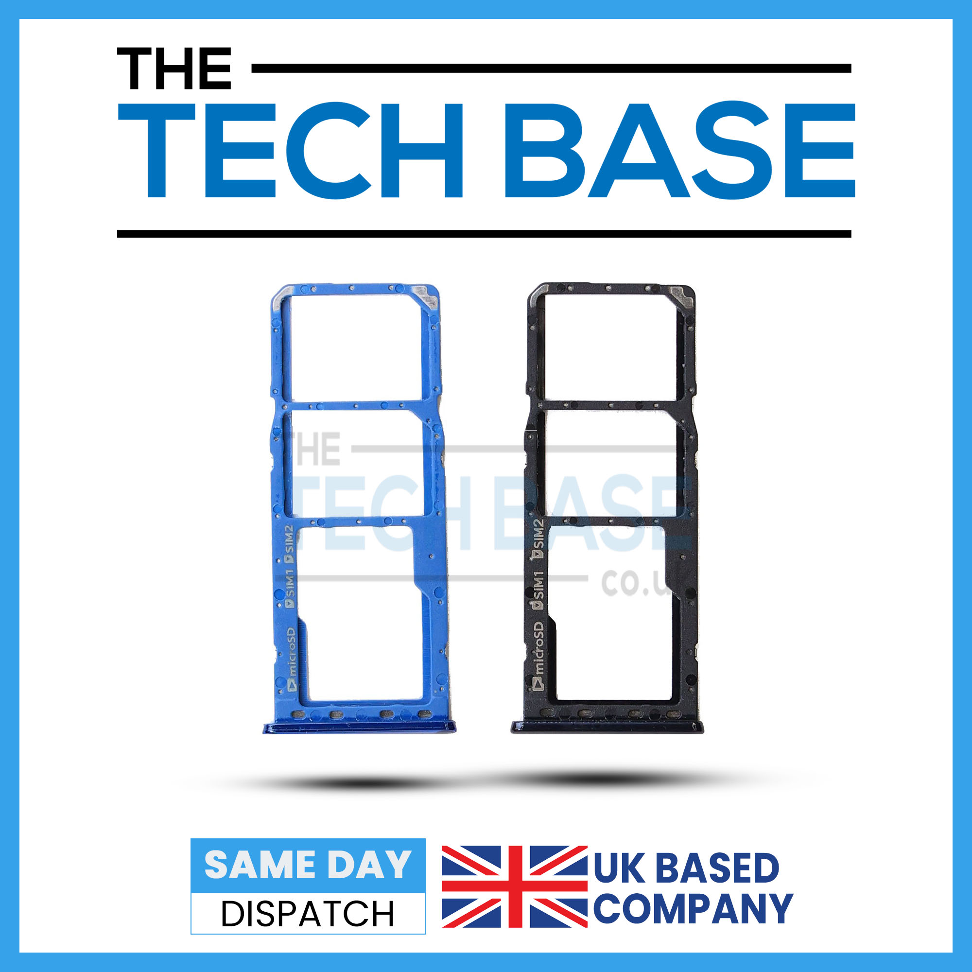 Samsung Galaxy A750 A7 2018 Sim Tray Holder with SD Card Slot