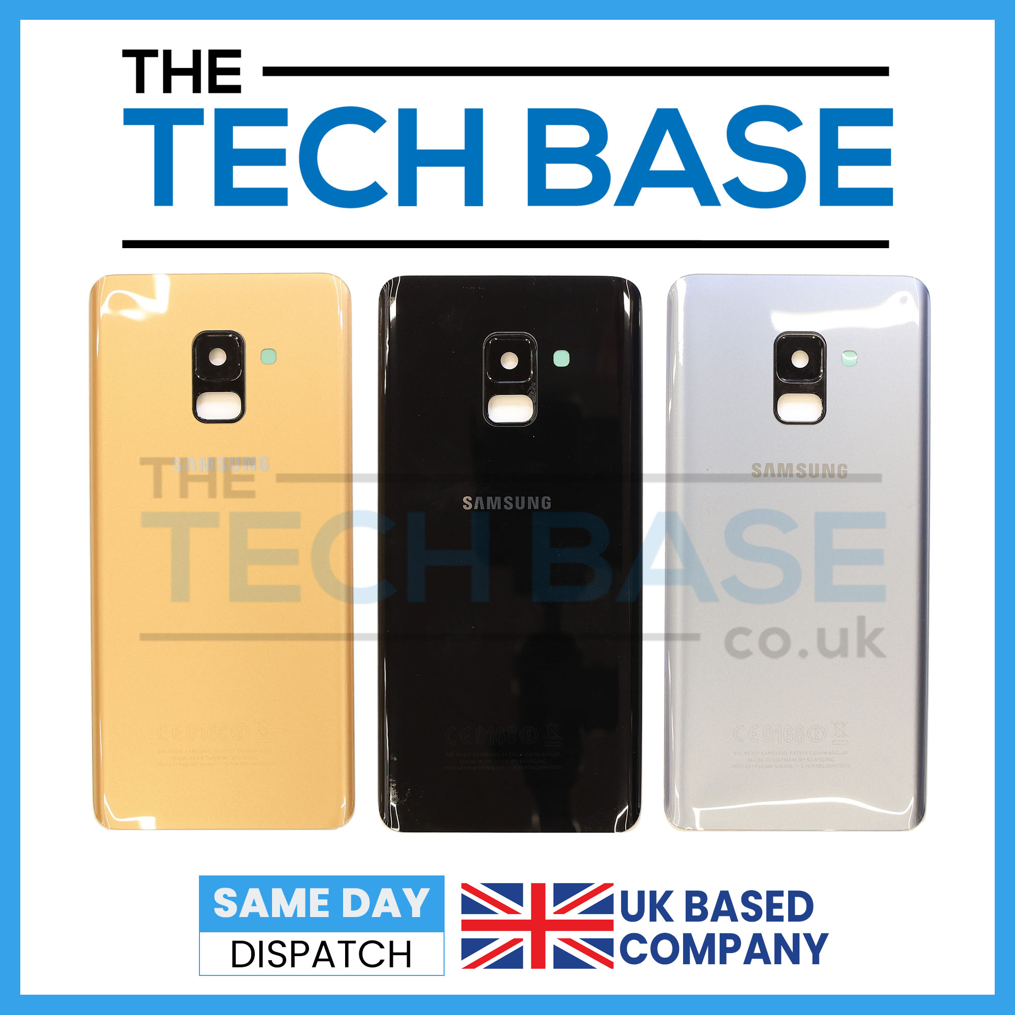 Samsung Galaxy A530 A8 Rear Back Glass with Camera Lens