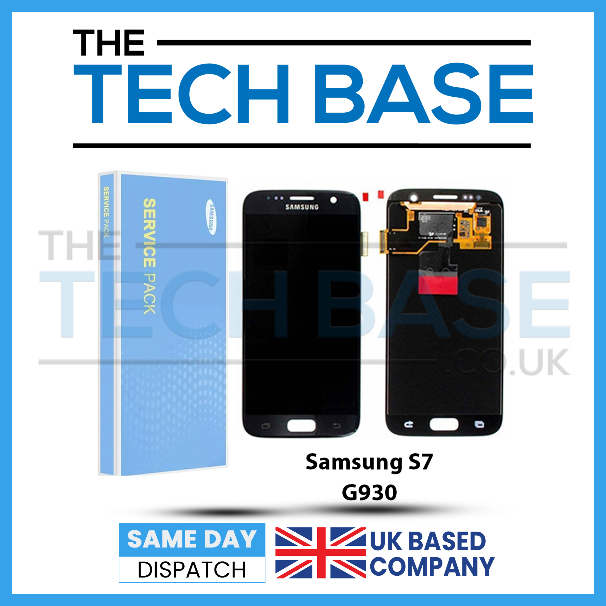 Samsung S7 G930 Service Pack LCD Display Screen