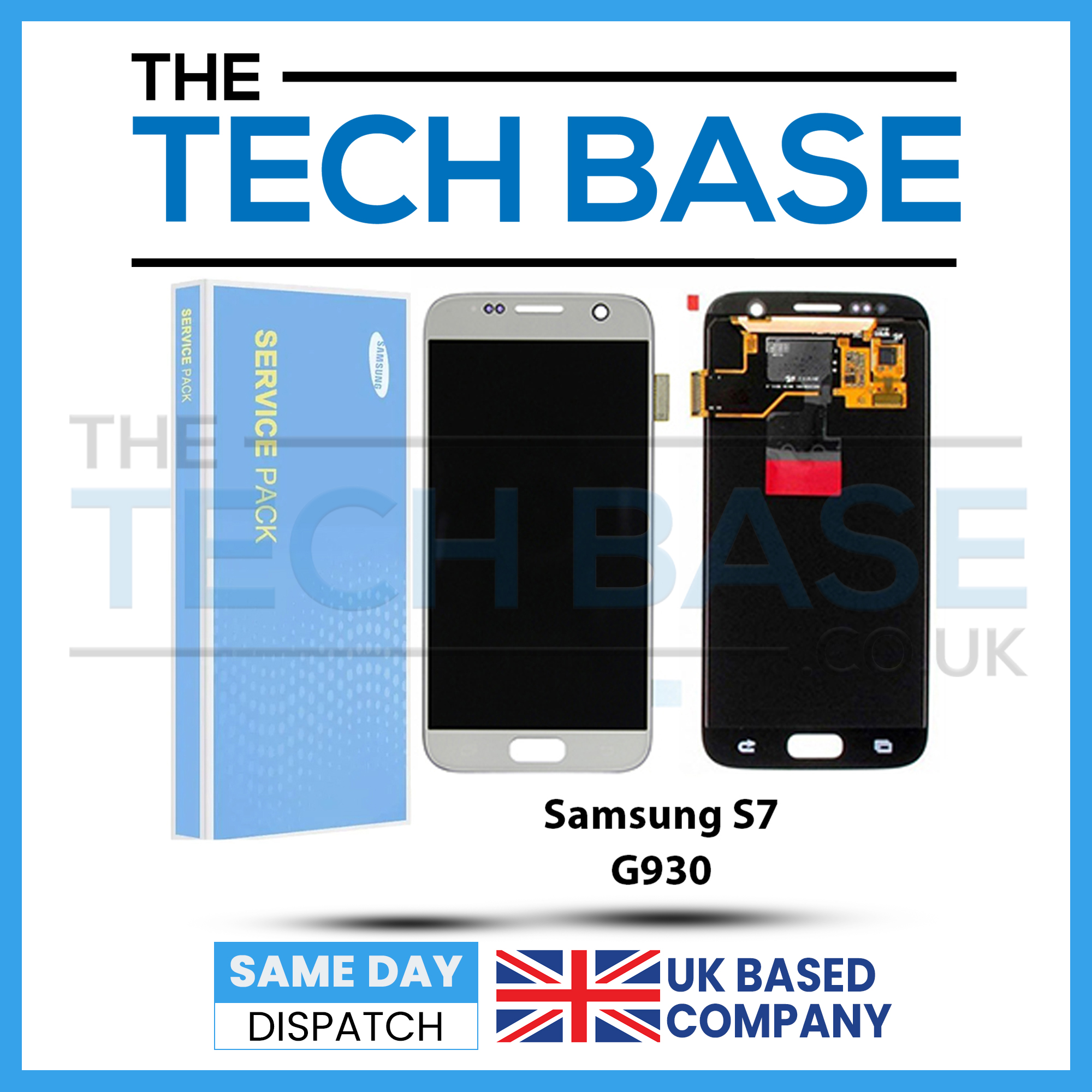 Samsung S7 G930 Service Pack LCD Display Screen