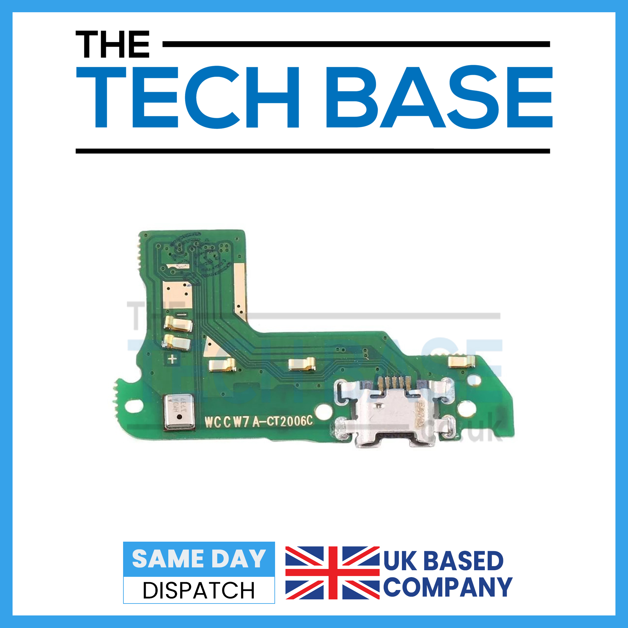 Huawei Y6 2018 Charging Port Board with Mic