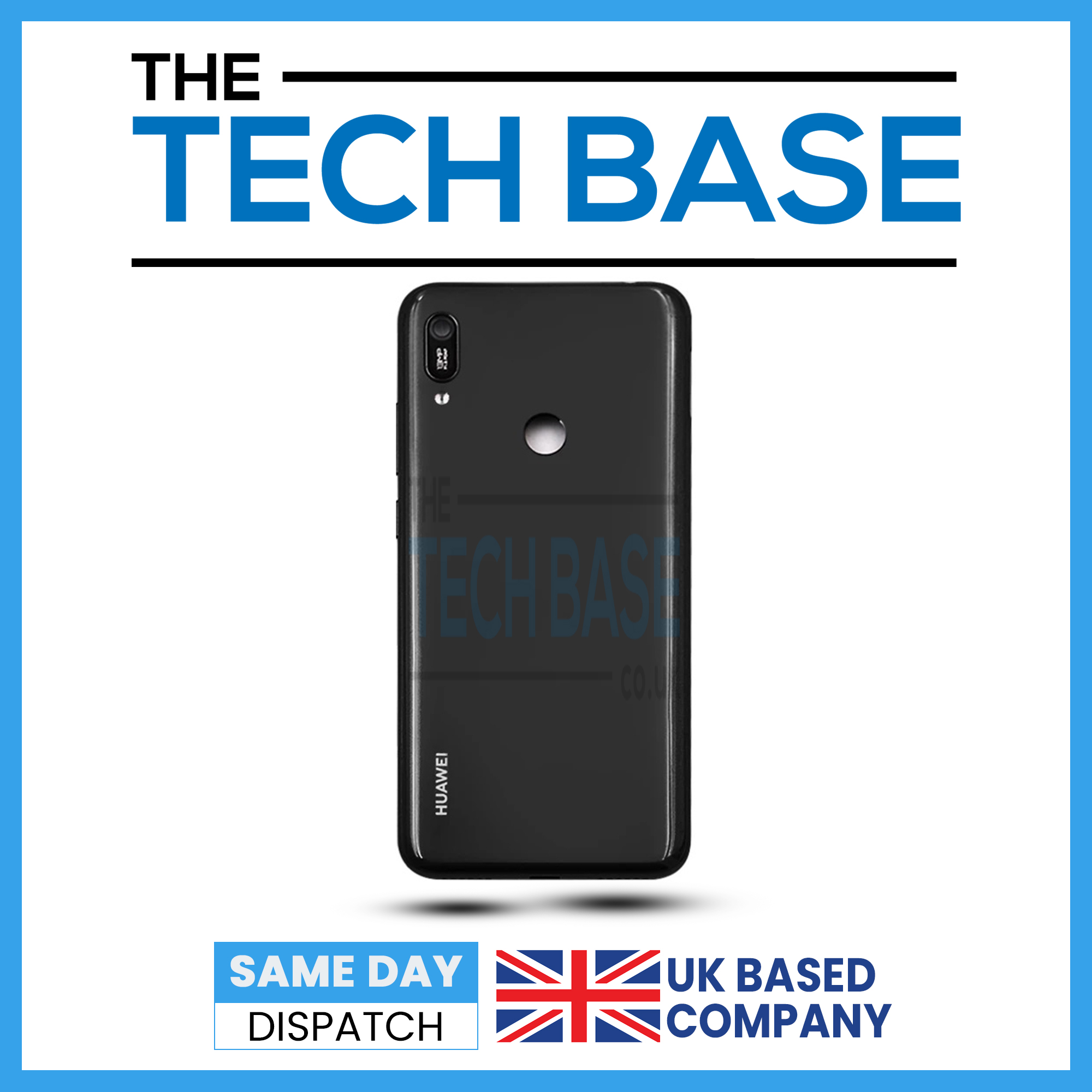 Huawei Y6 2019 Rear Back Glass with Camera Lens
