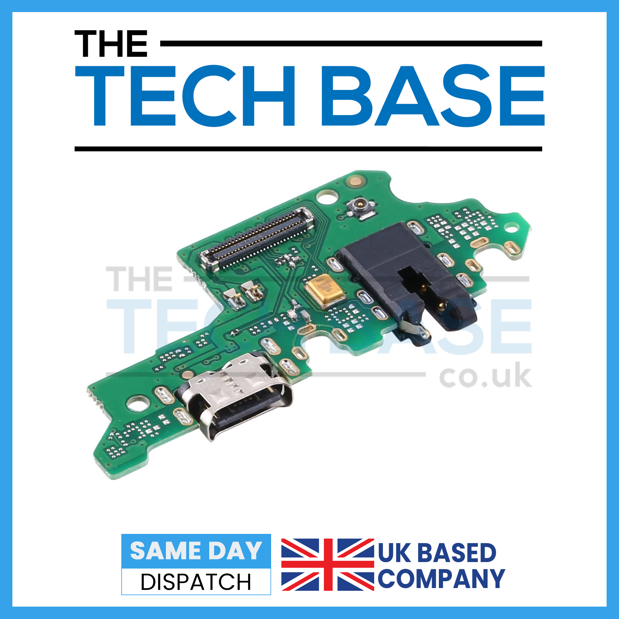 Huawei Y9 Prime 2019 Charging Port Board with Mic Headphone Jack