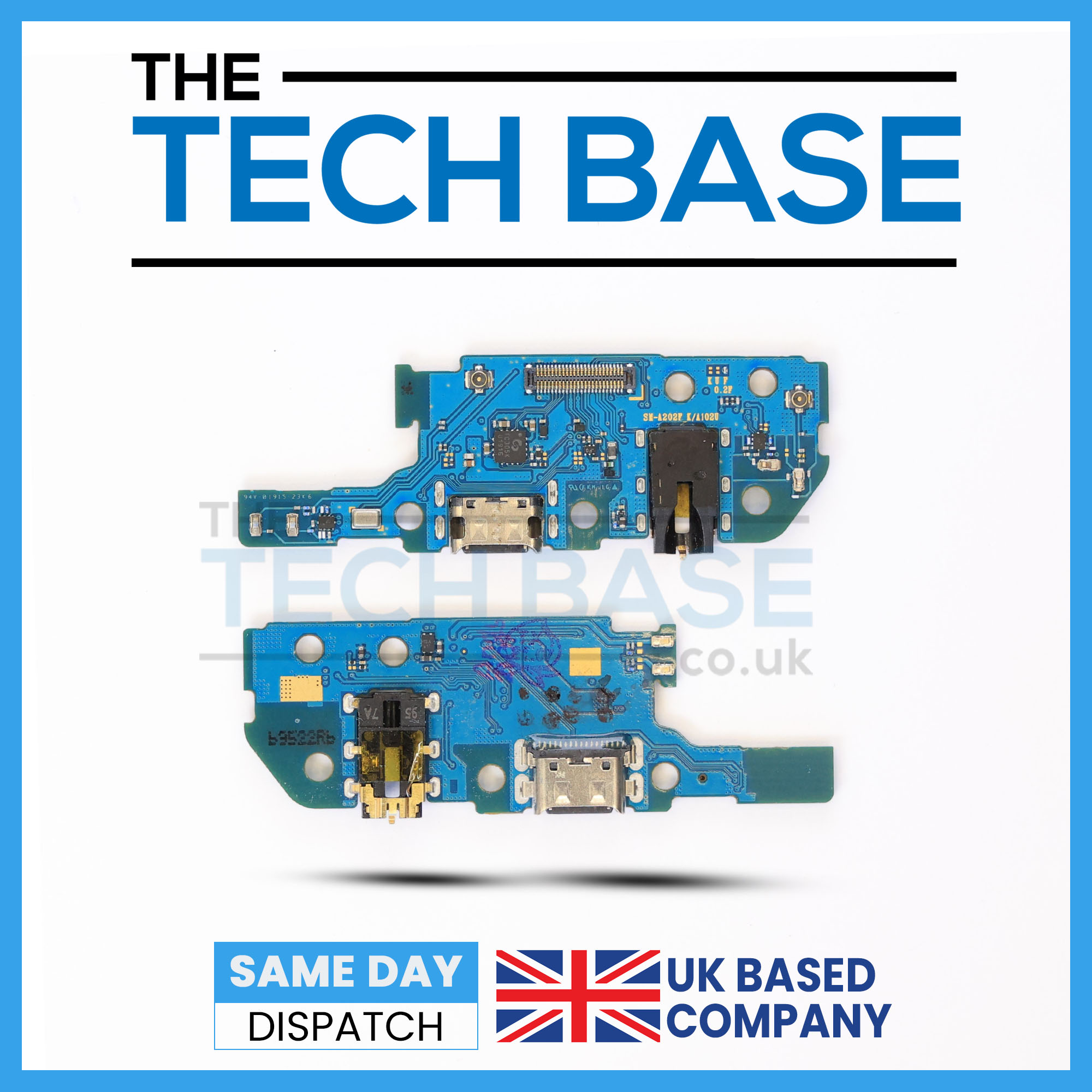Samsung Galaxy A20E A202 Charging Port Board with Mic and Headphone Jack