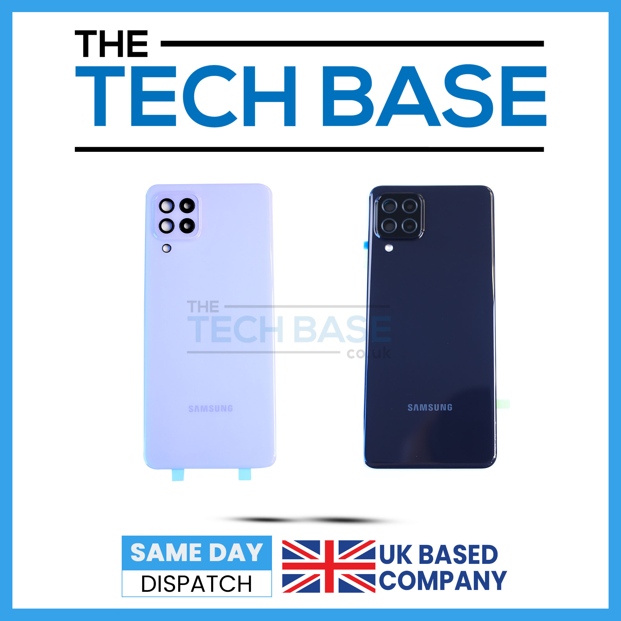 Samsung Galaxy A22 4G A225 Rear Back Glass with Camera Lens