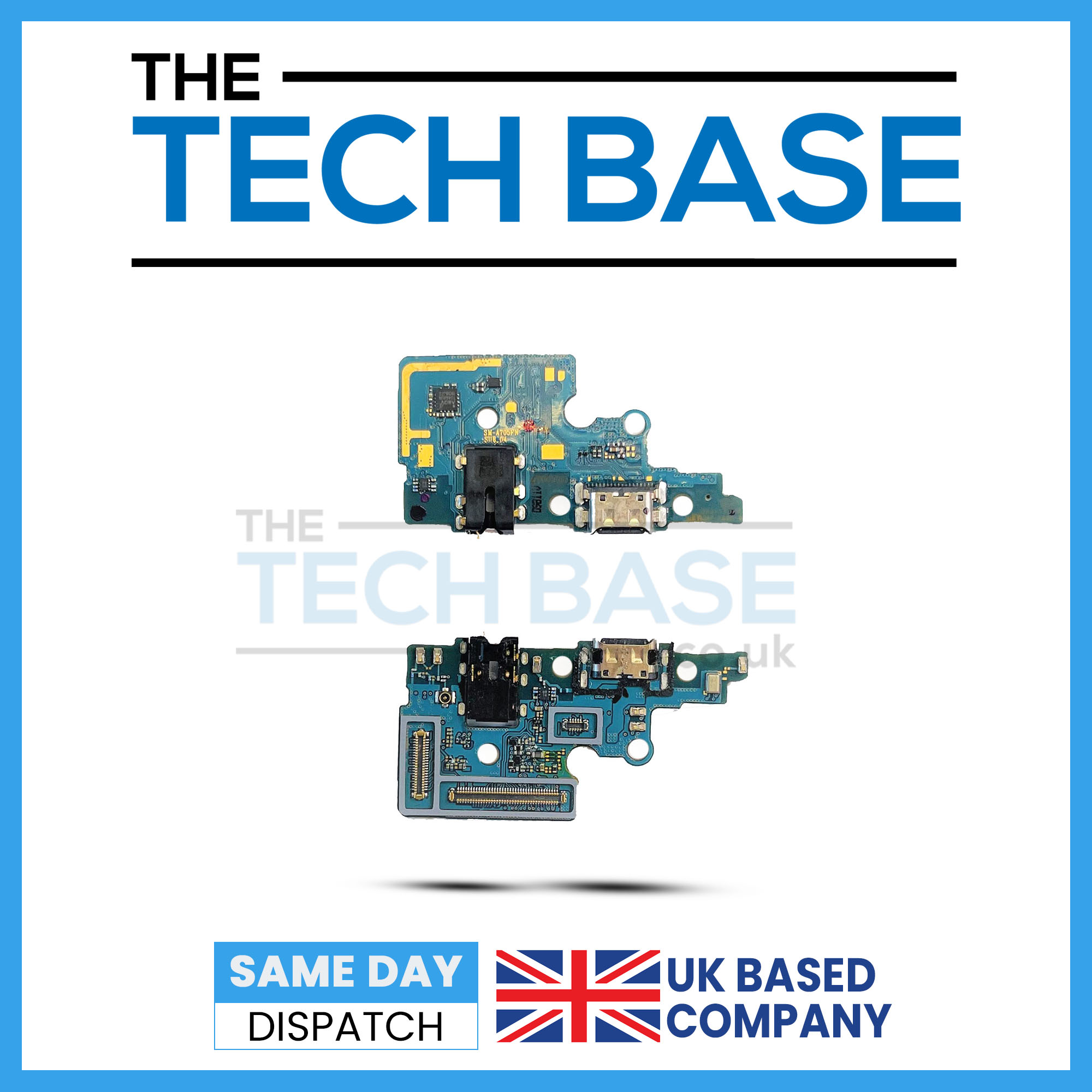 Samsung Galaxy A70 A705 Charging Port Board with Mic and Headphone Jack